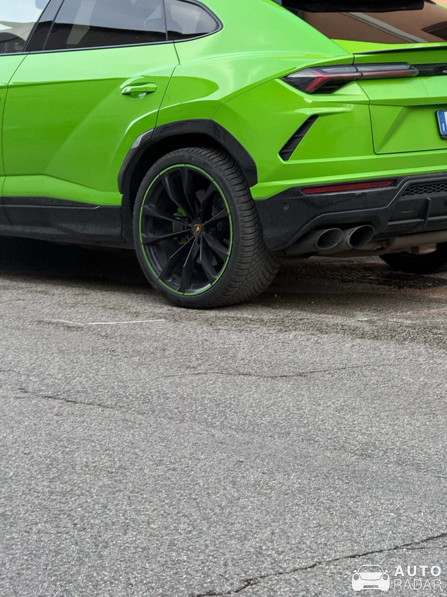 Lamborghini Urus spotted in Sulmona