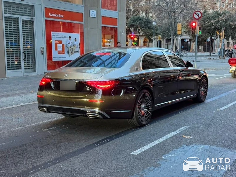 Mercedes-Maybach S 680 spotted in Barcelona, Spain