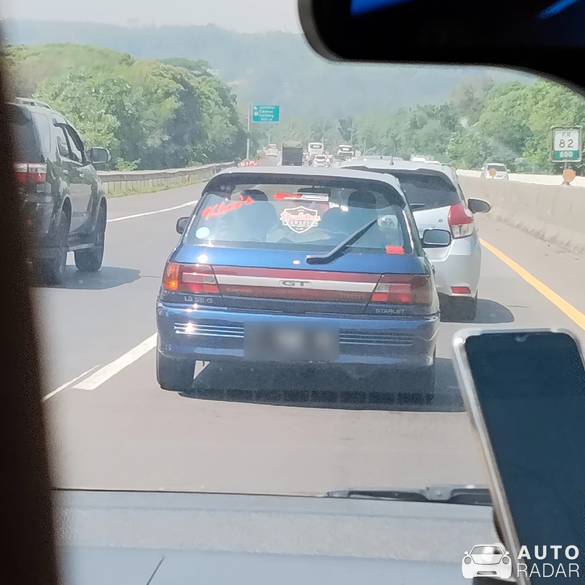 Toyota Starlet GT Turbo EP91 spotted in Purwakarta