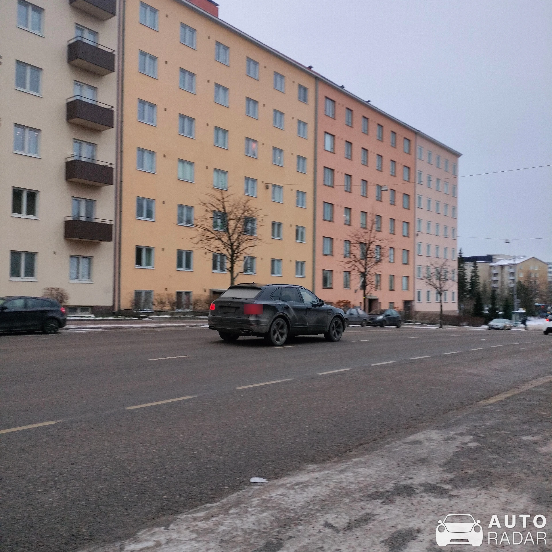 Bentley Bentayga spotted in Helsinki, Finland