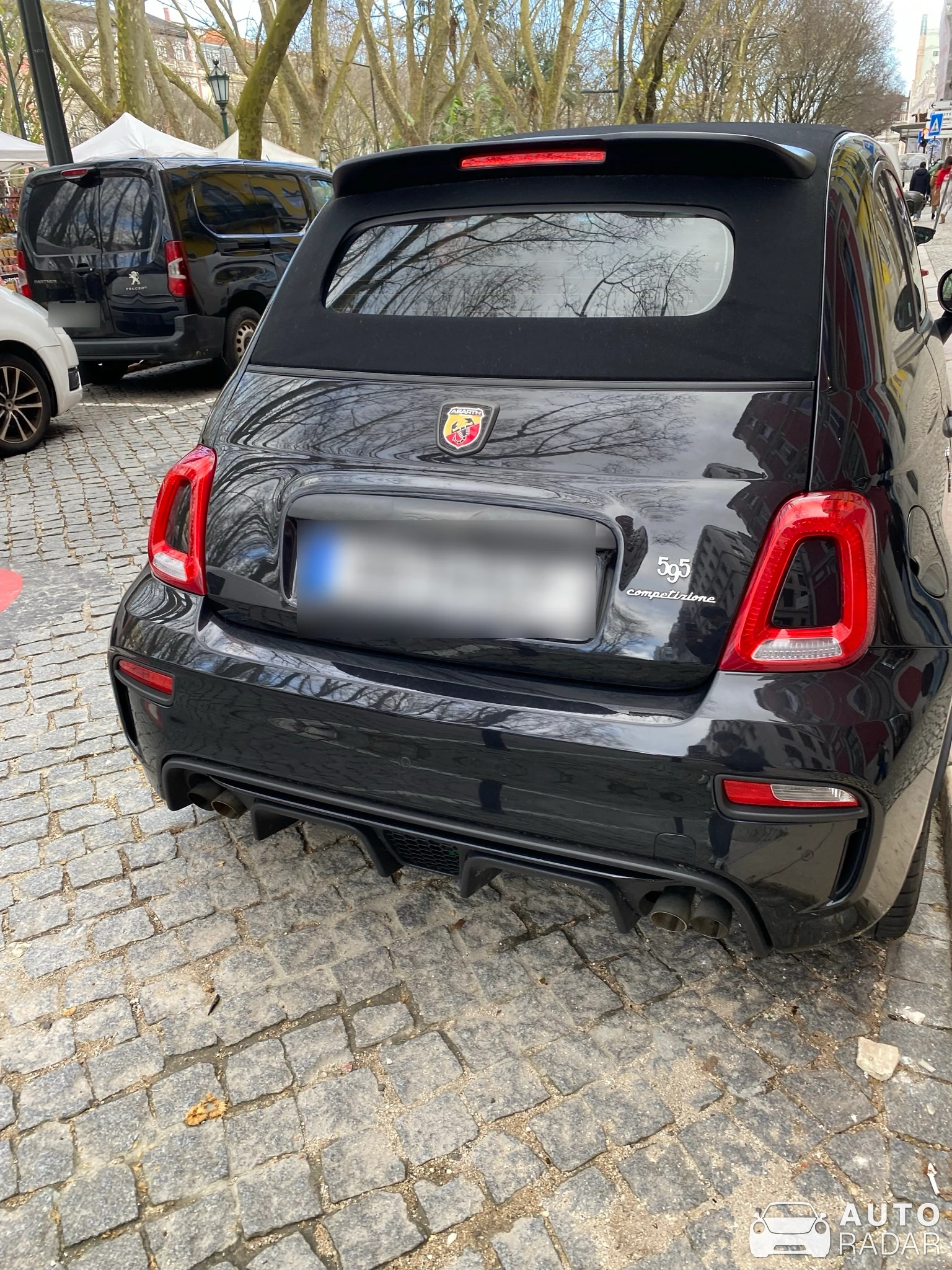 Fiat Abarth 595 Giannini spotted in Lisboa