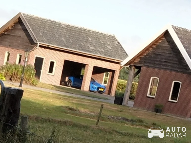 Jaguar F-Type SVR Convertible spotted in Zelhem
