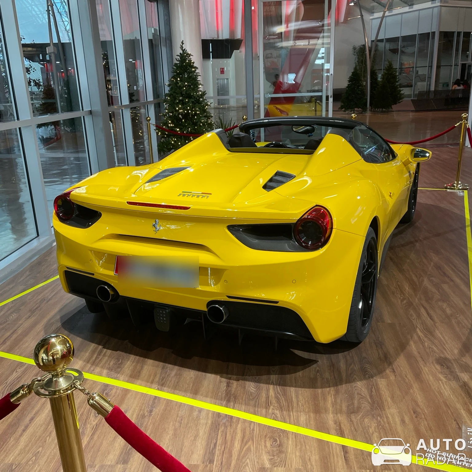 Ferrari 488 Spider spotted in Abu Dhabi