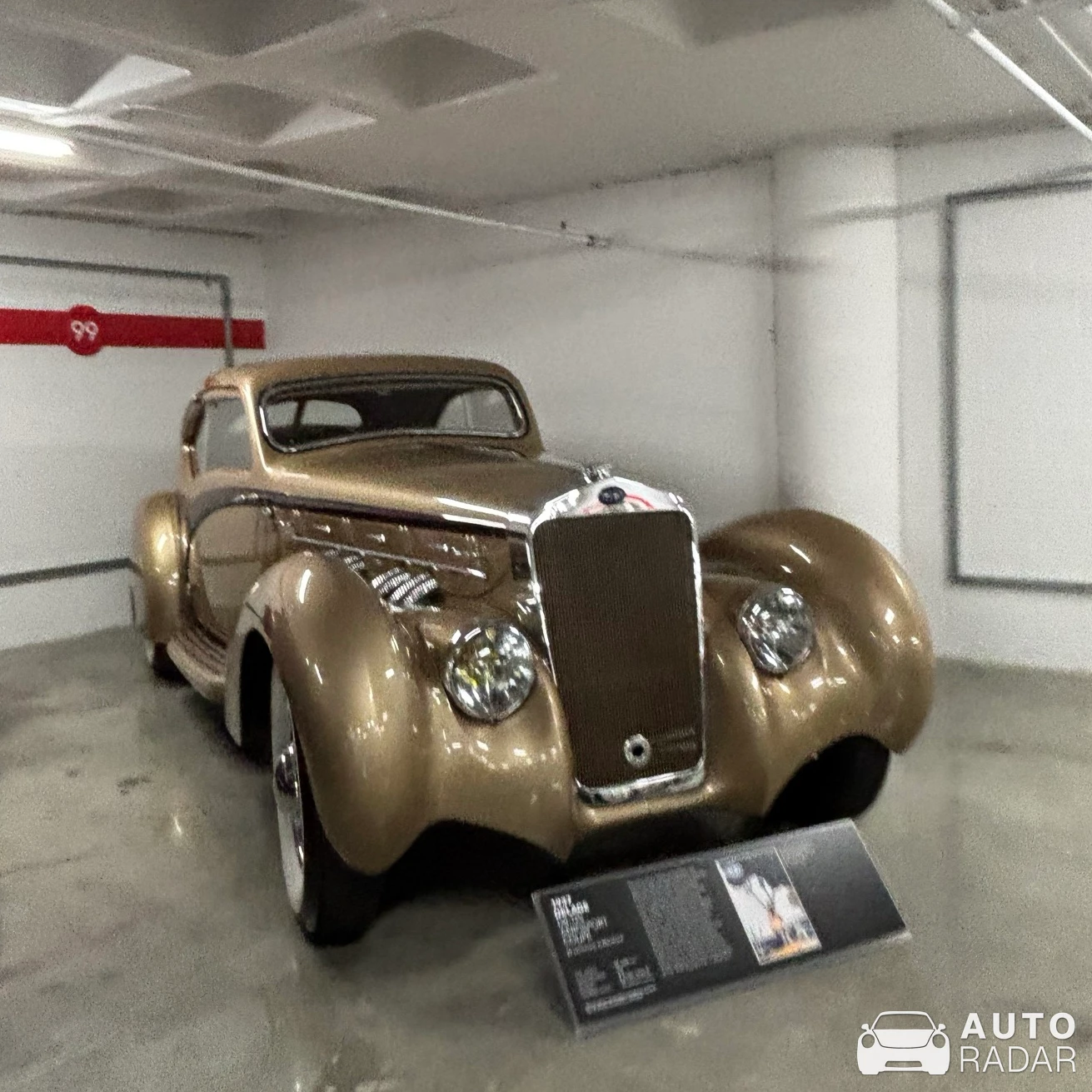 Delage D8-120 Aérosport Coupe spotted in Los Angeles