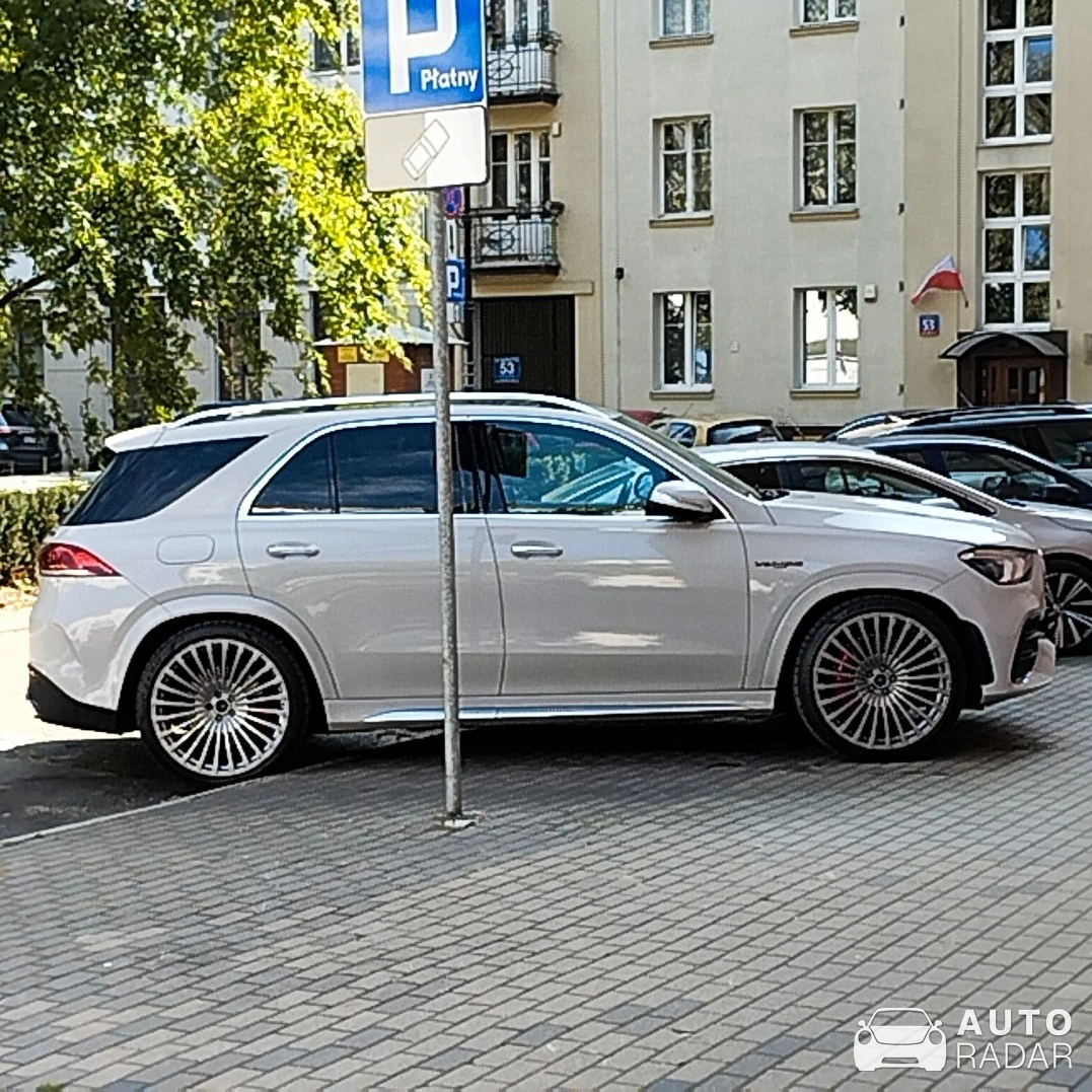Mercedes-AMG GLE 63 spotted in Warszawa