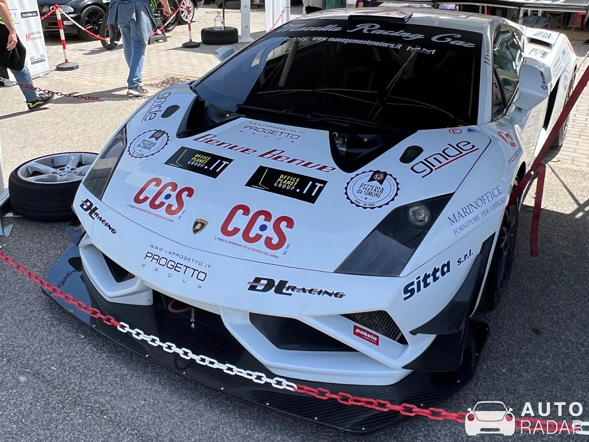 Lamborghini Gallardo LP560-4 Super Trofeo spotted in Ponte Galeria, Italy