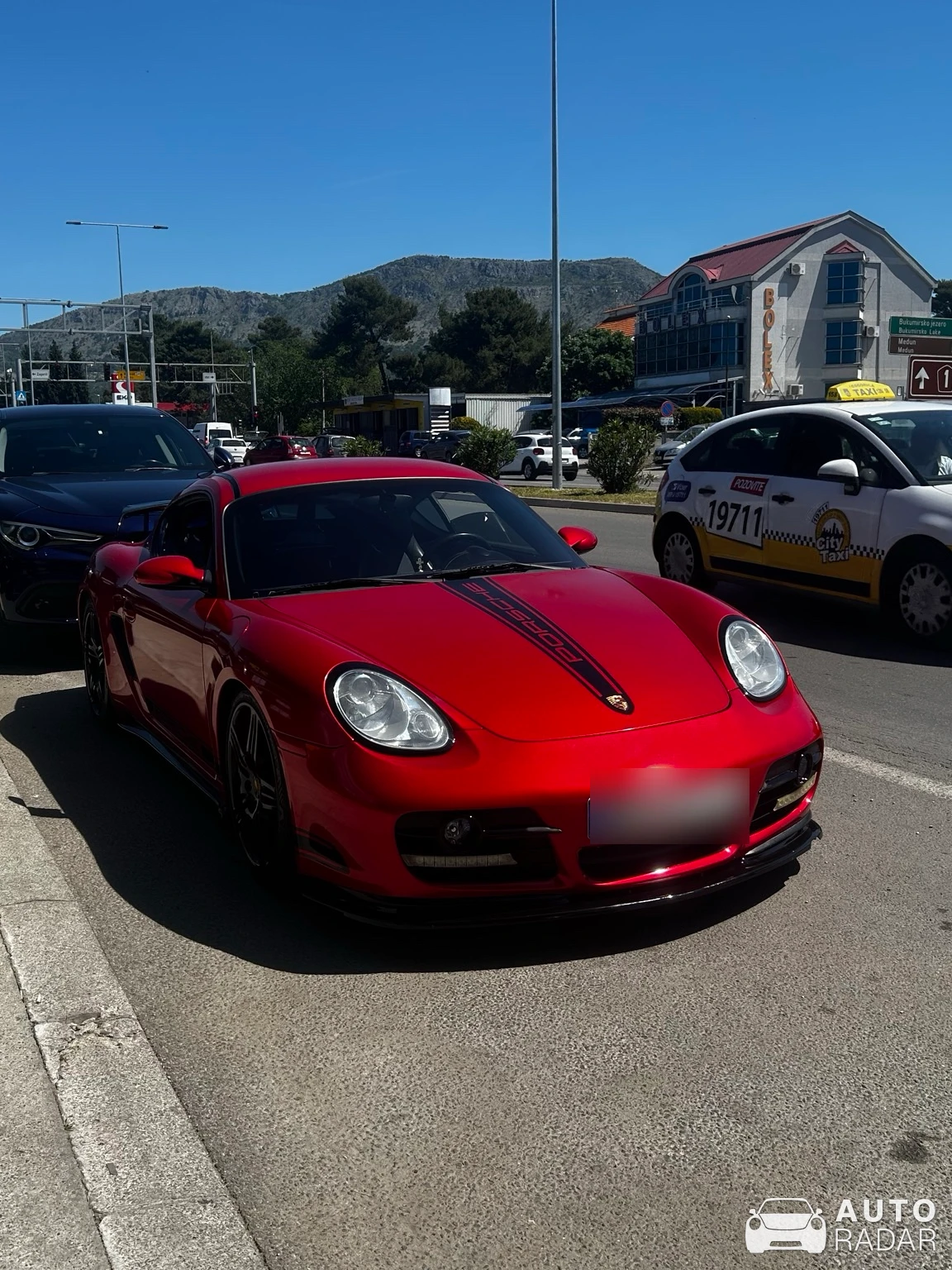 Porsche 987 Cayman spotted in Podgorica