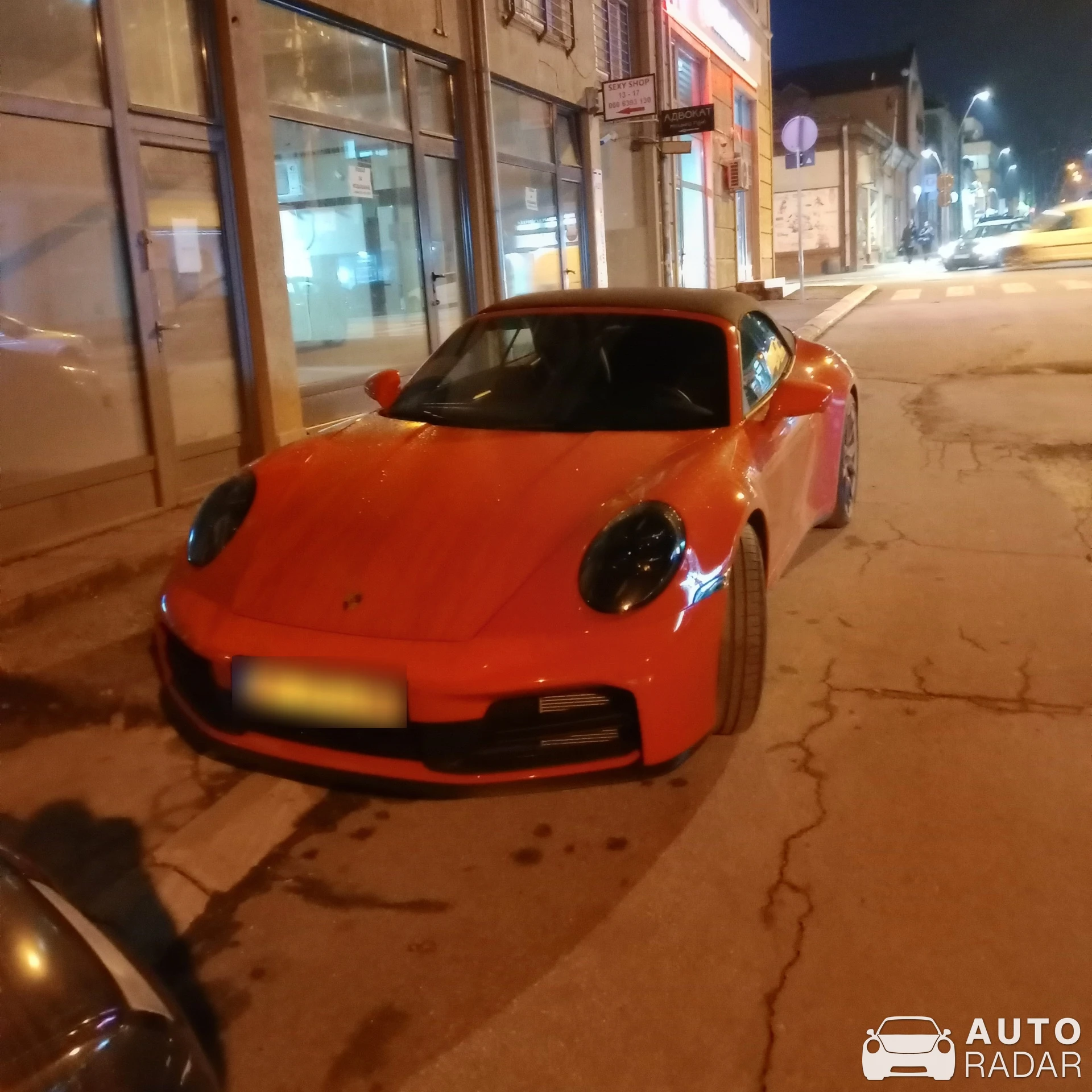 Porsche 992 Carrera S Cabriolet MkI spotted in Smederevska Palanka, Serbia