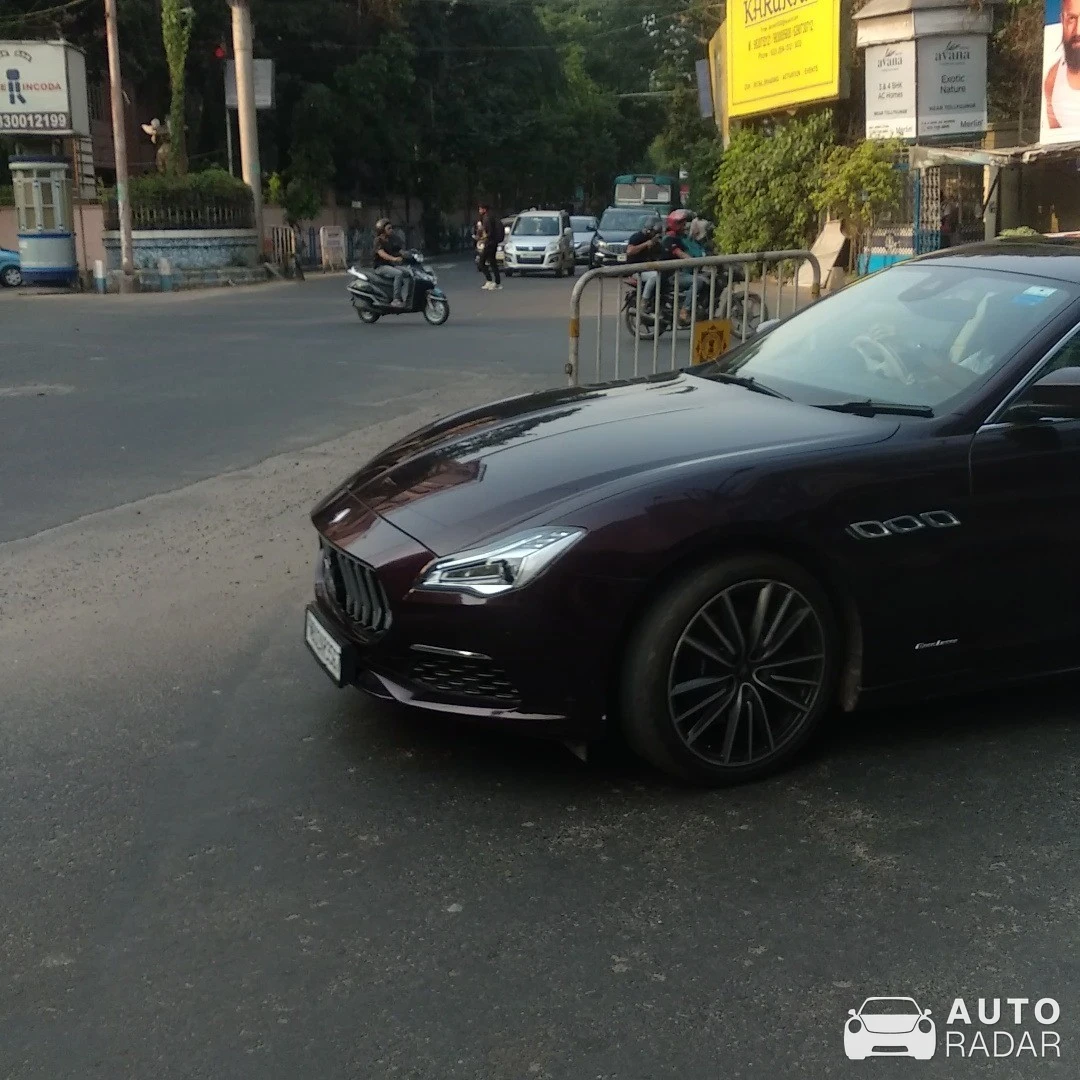 Maserati Quattroporte GT spotted in Kolkata