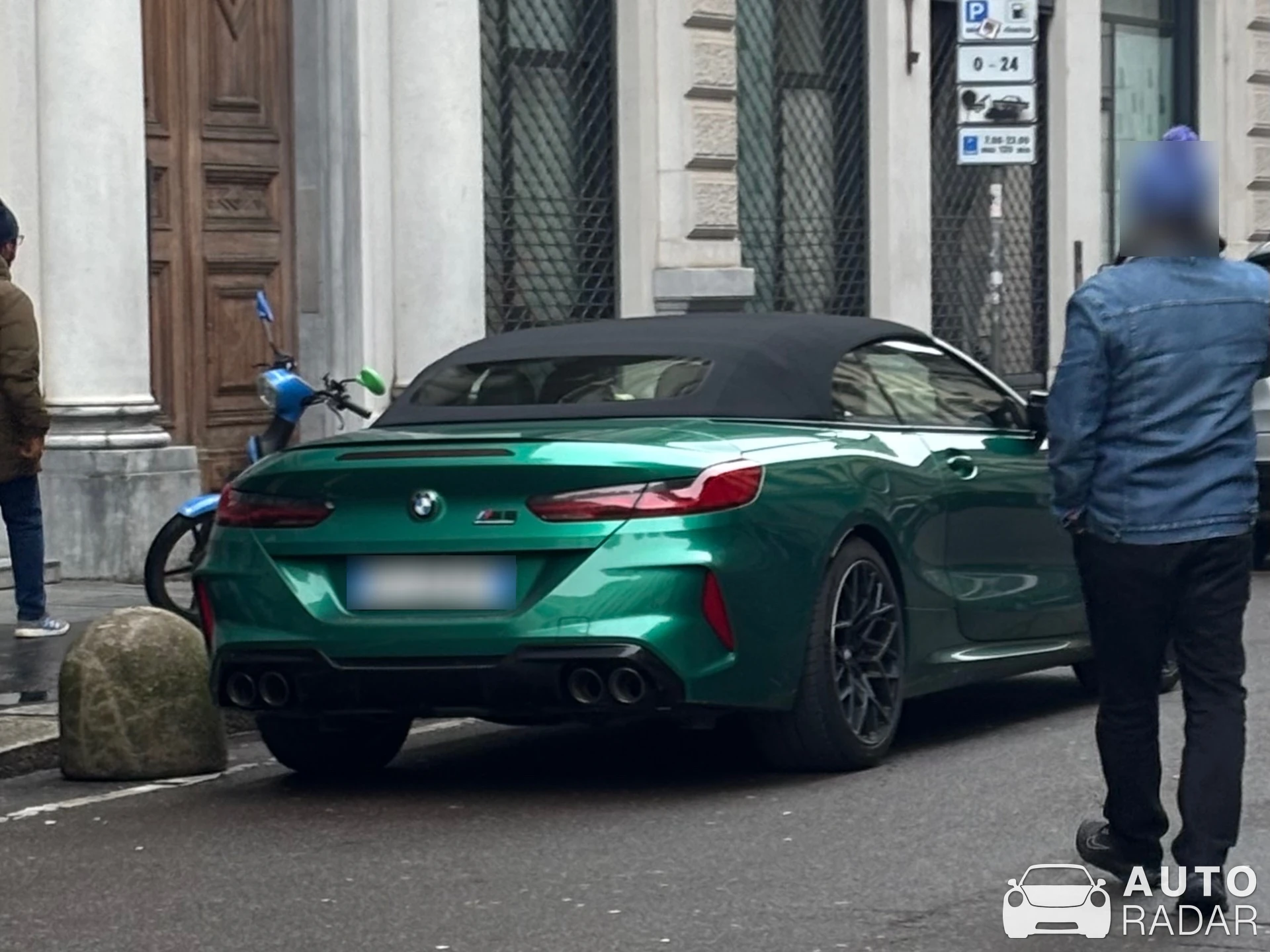 BMW M8 F91 Convertible Competition spotted in Milano, Italy