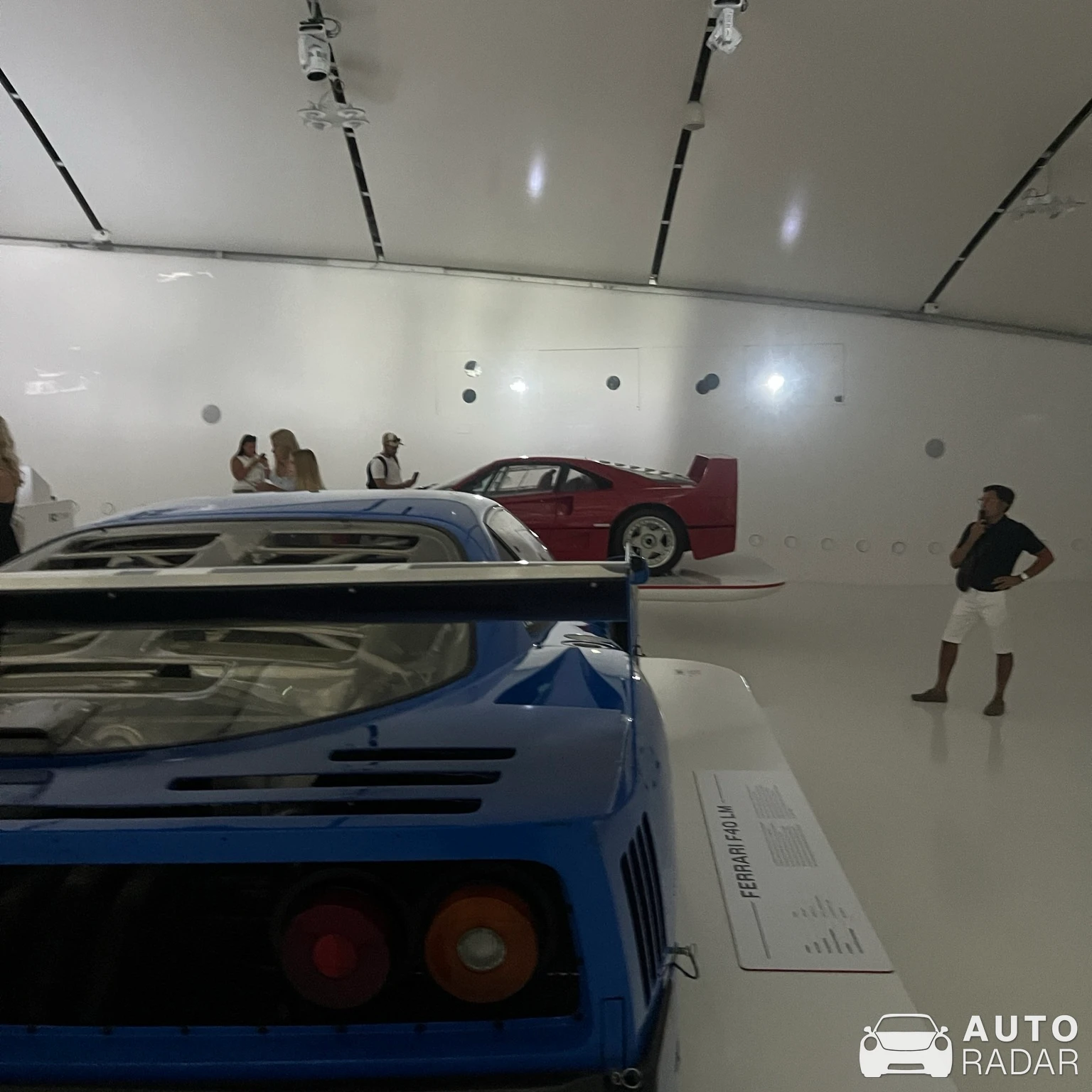 Ferrari F40 Competizione spotted in Modena