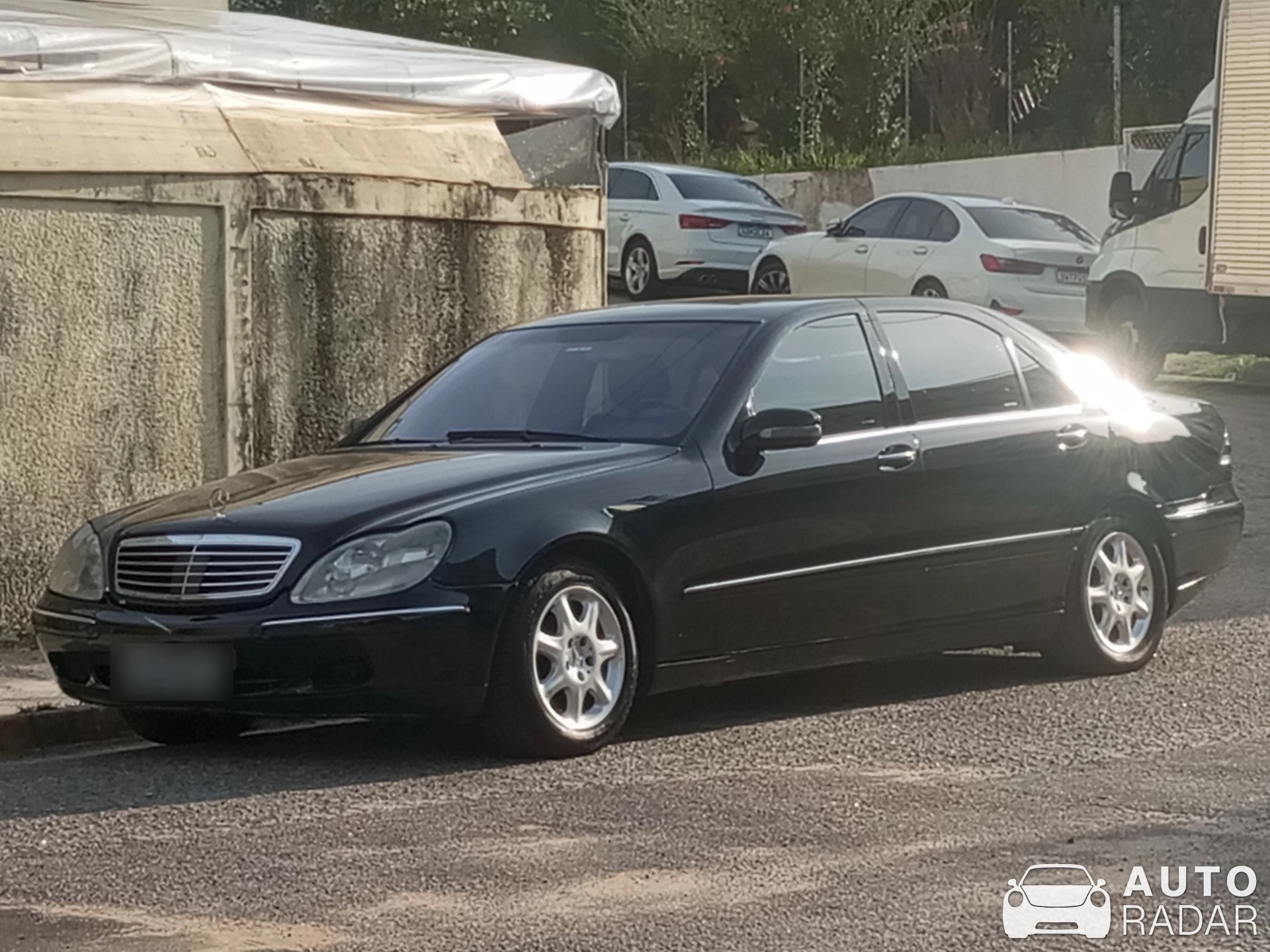 Mercedes-Benz S 55 AMG W220 spotted in Jardim Europa, Brazil
