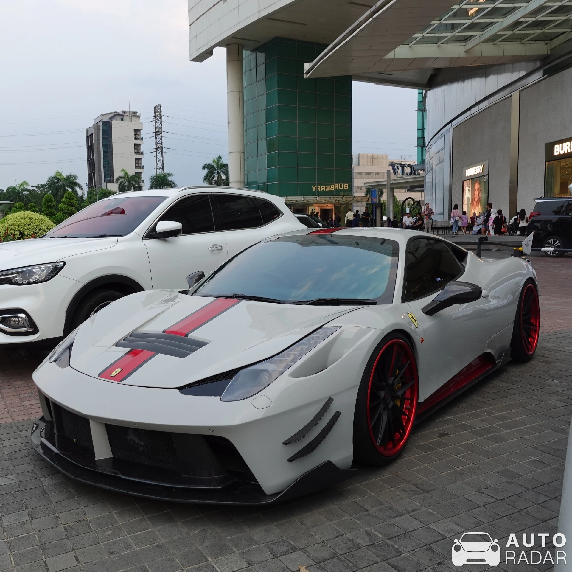 Ferrari 458 Italia Prior Design spotted