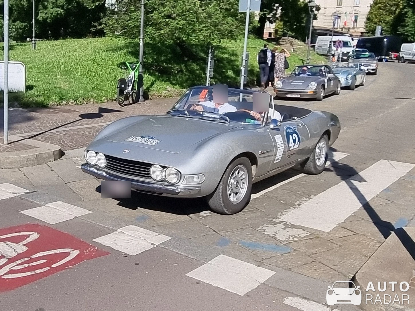 Fiat Dino Coupé spotted in Milano, Italy