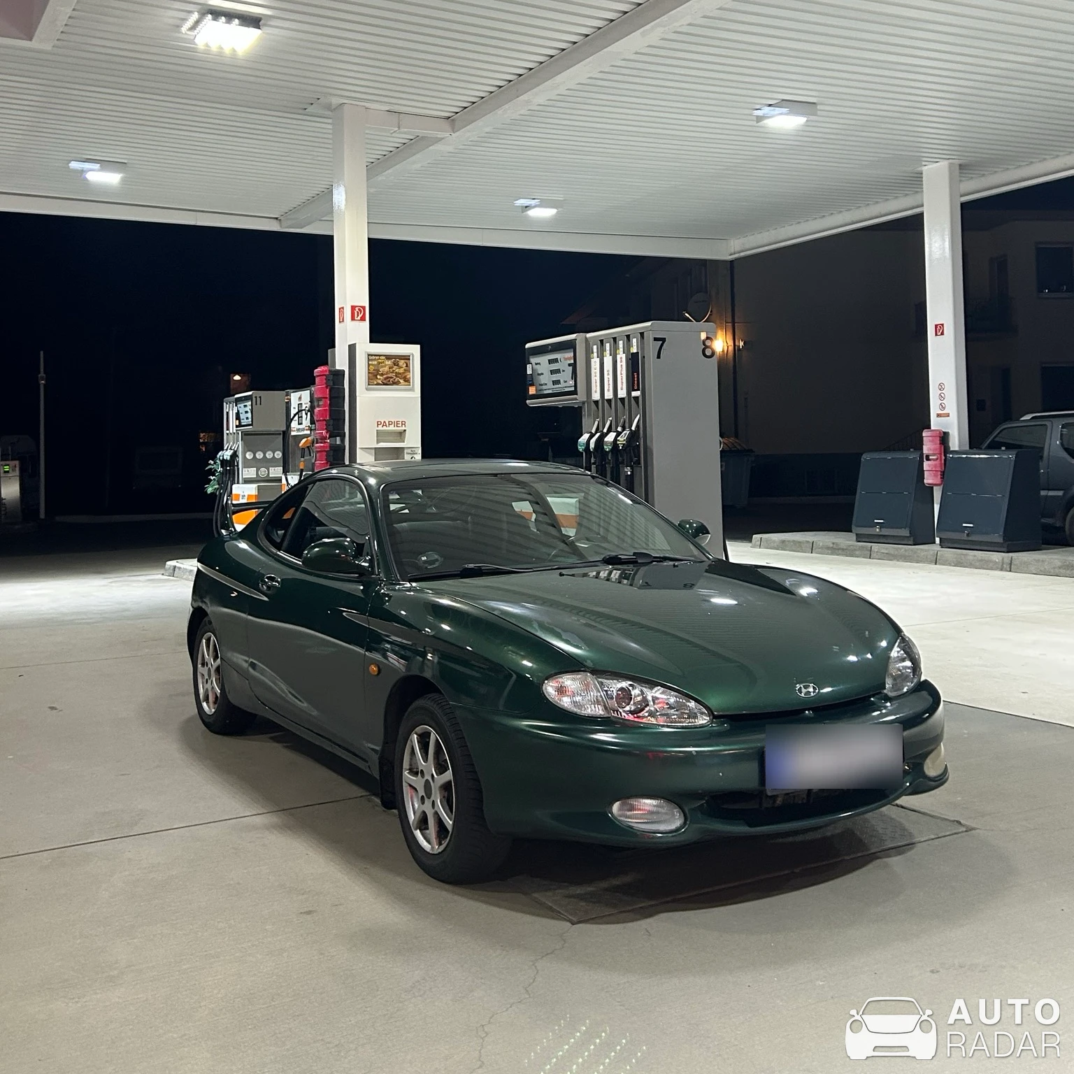 Hyundai Coupé 1996 spotted in Plettenberg