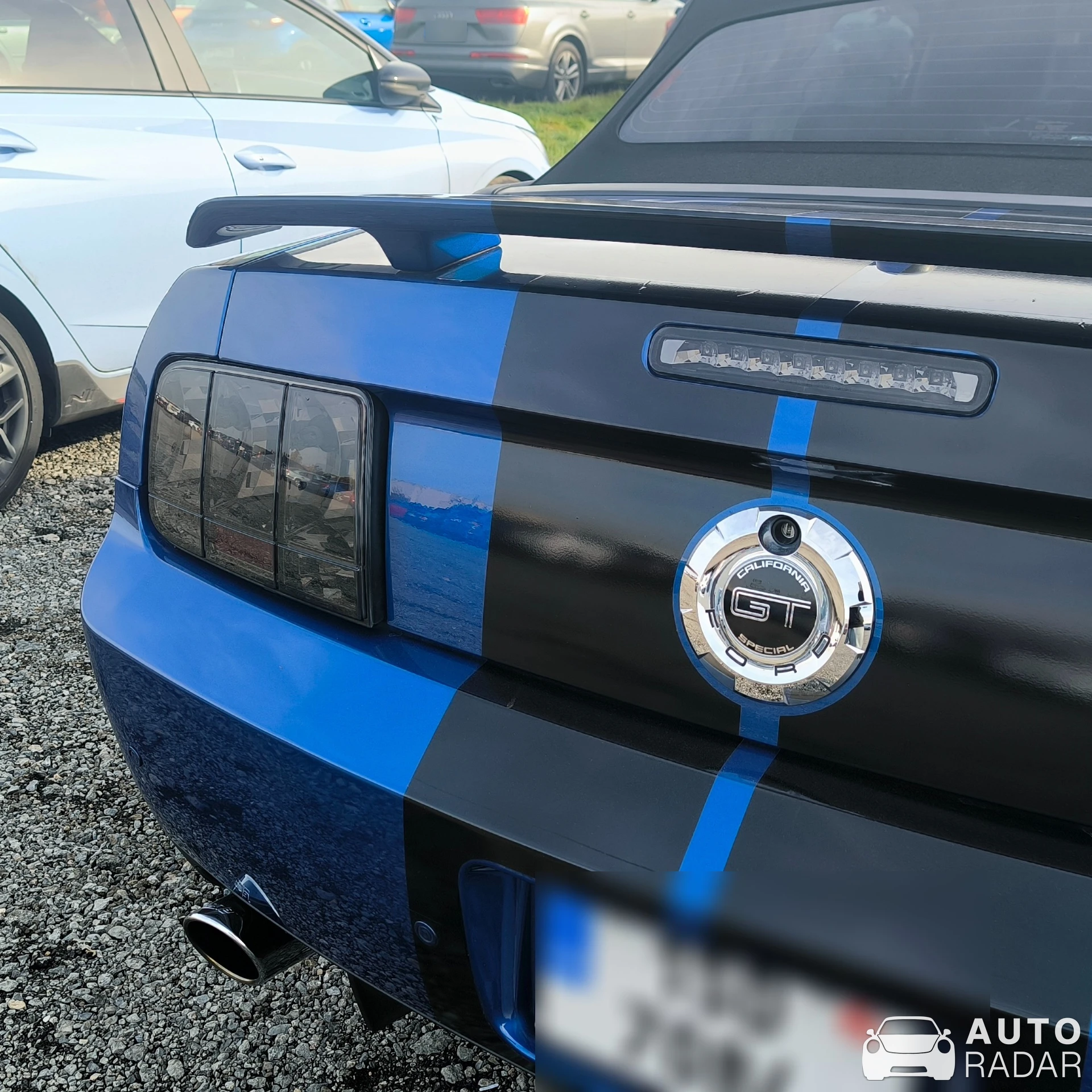 Ford Mustang GT Convertible California Special spotted in Praha