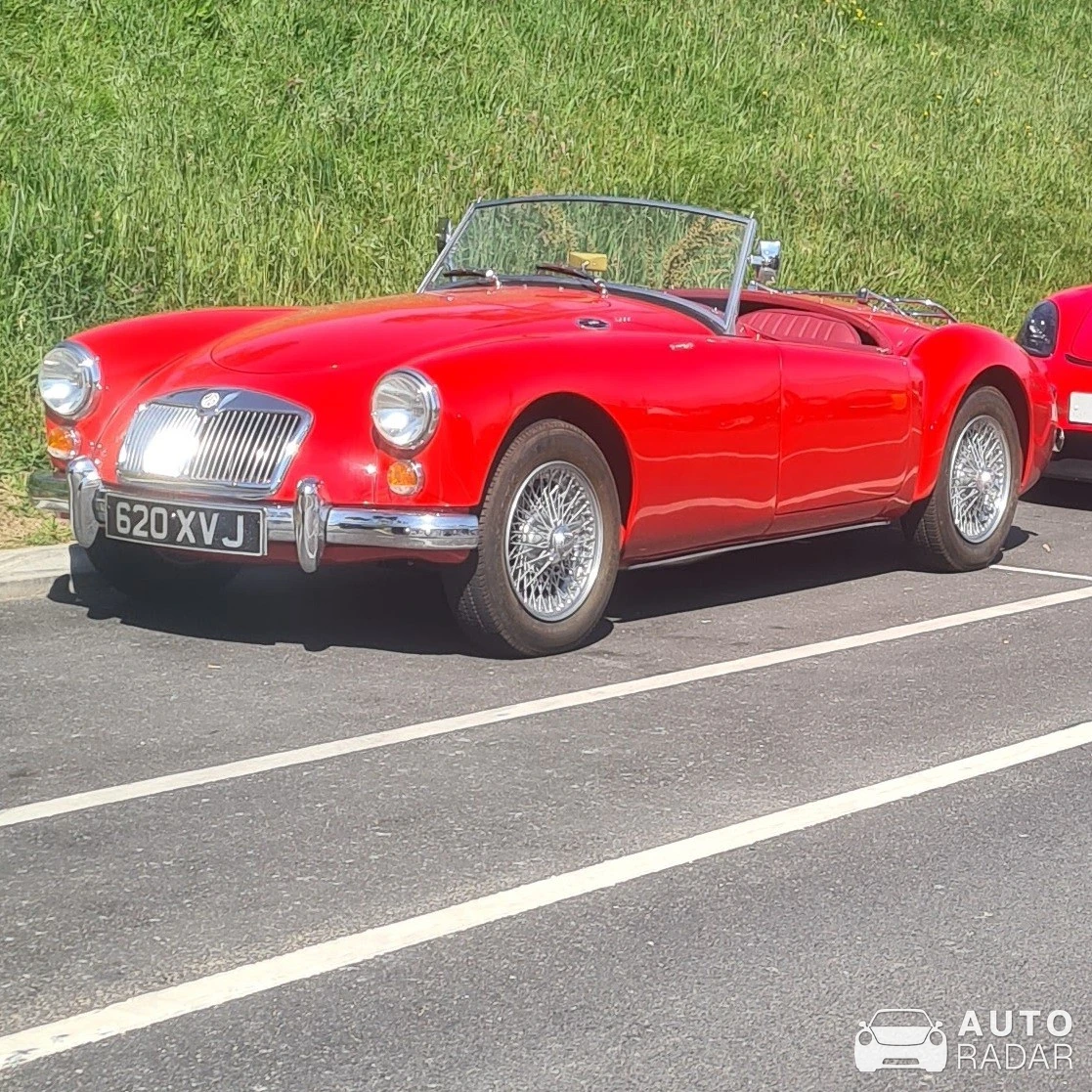 MG MGA spotted in Rhos on Sea, United Kingdom
