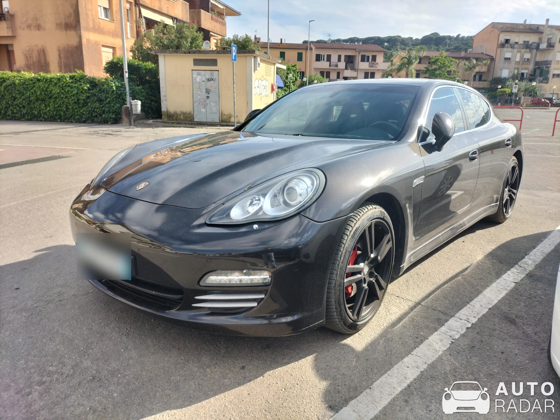 Porsche 970 Panamera 4S spotted in Porto Azzurro