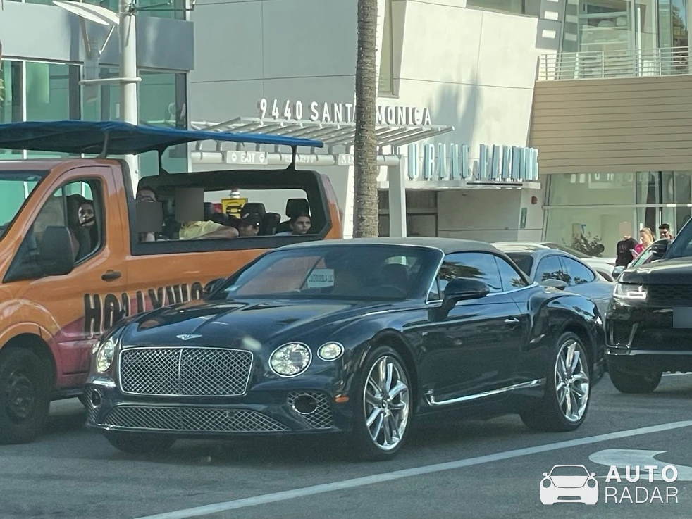 Bentley Continental GTC V8 Azure spotted in Beverly Hills