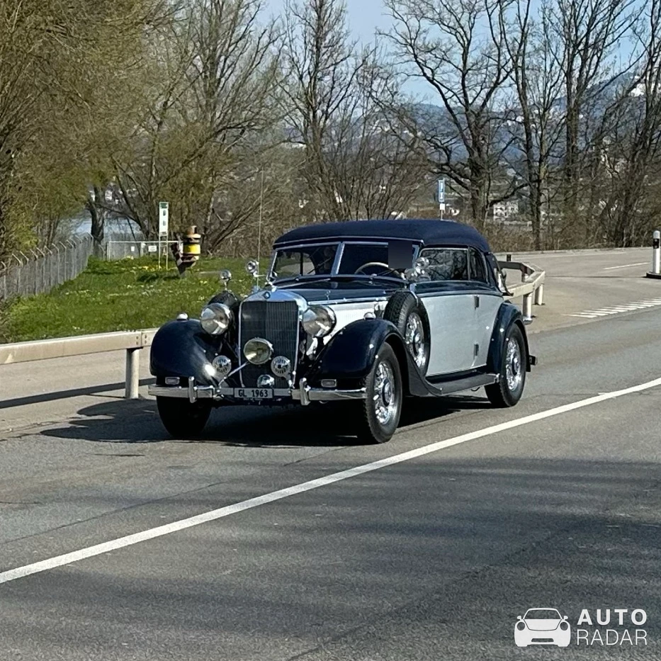 Mercedes-Benz 540K Cabriolet B spotted in Freienbach