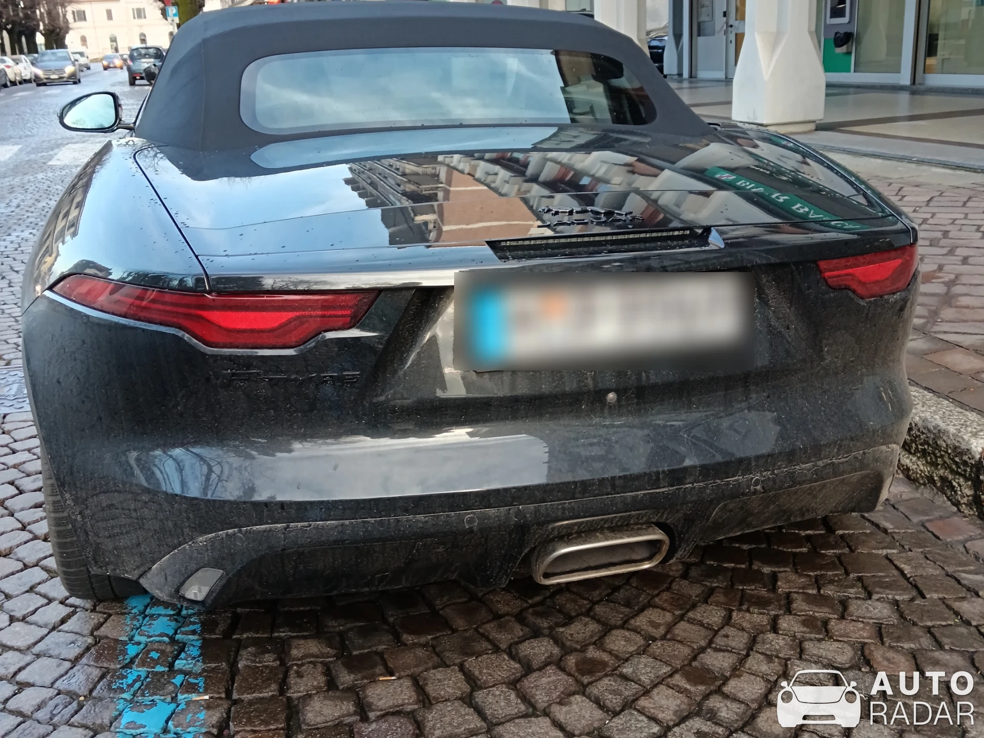 Jaguar F-Type P380 Convertible spotted in Borgomanero, Italia
