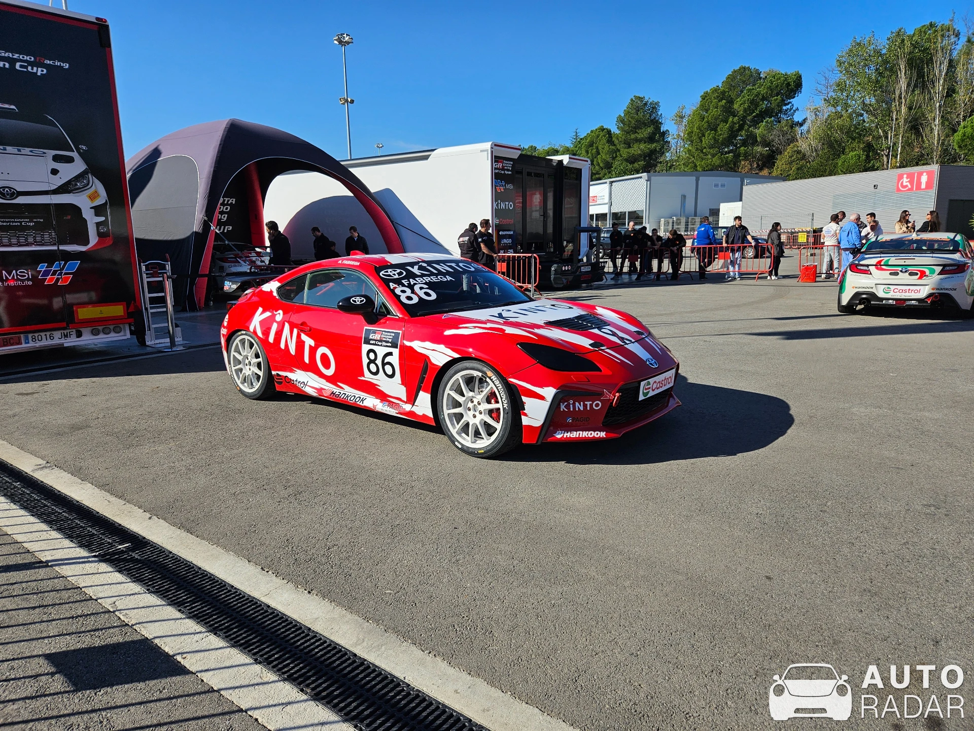 Toyota GR86 spotted in Montmeló, España