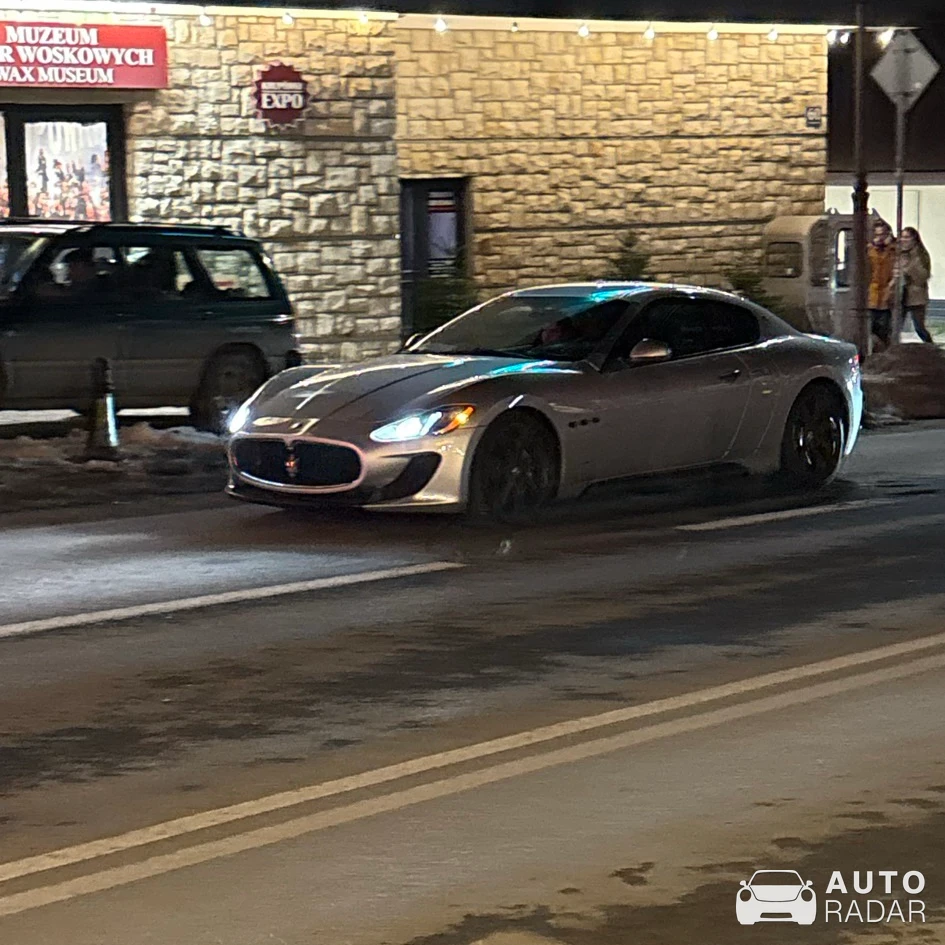 Maserati GranTurismo MC Sport Line spotted in Zakopane, Polonia