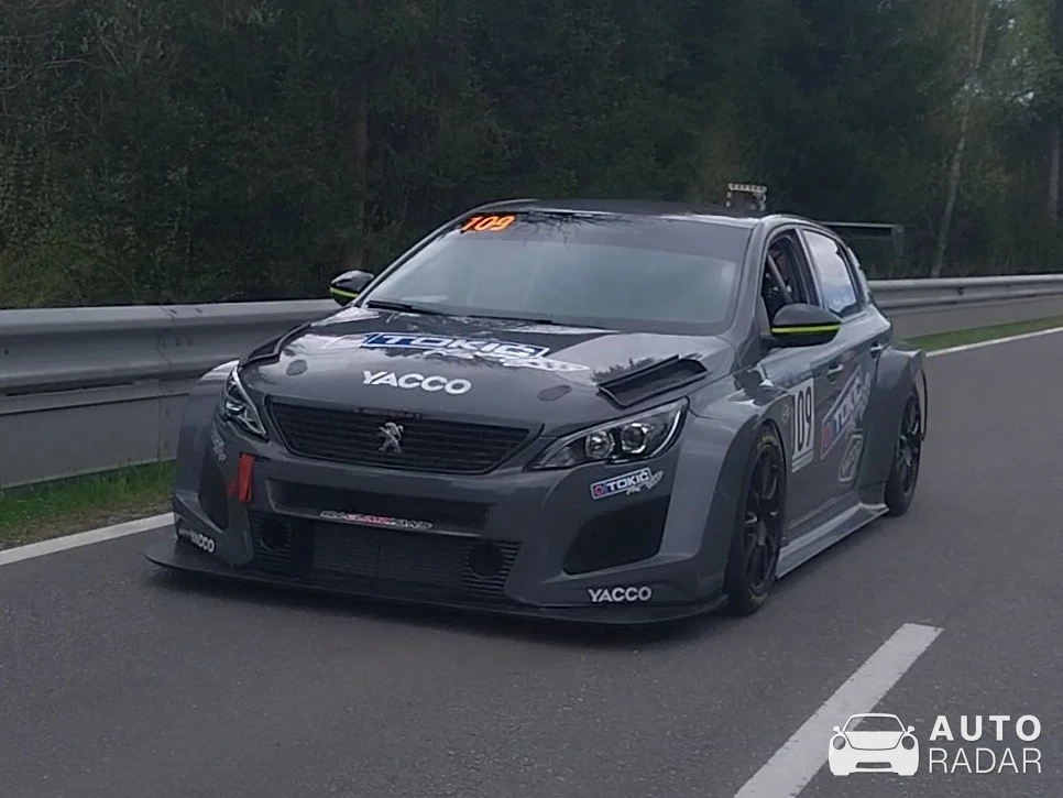 Peugeot 308 Cup spotted in Semriach
