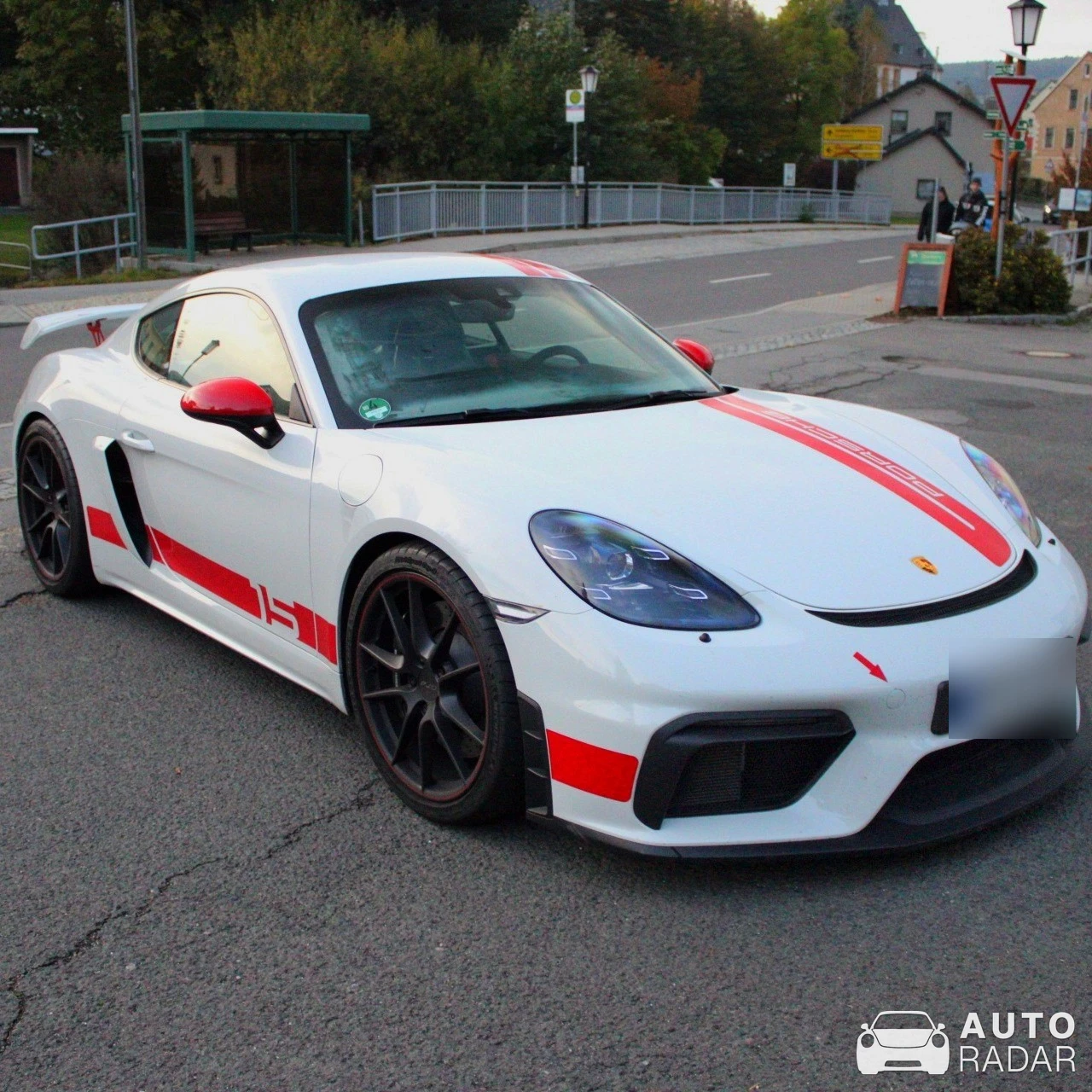 Porsche 718 Cayman GT4 spotted in Sehmatal, Germany