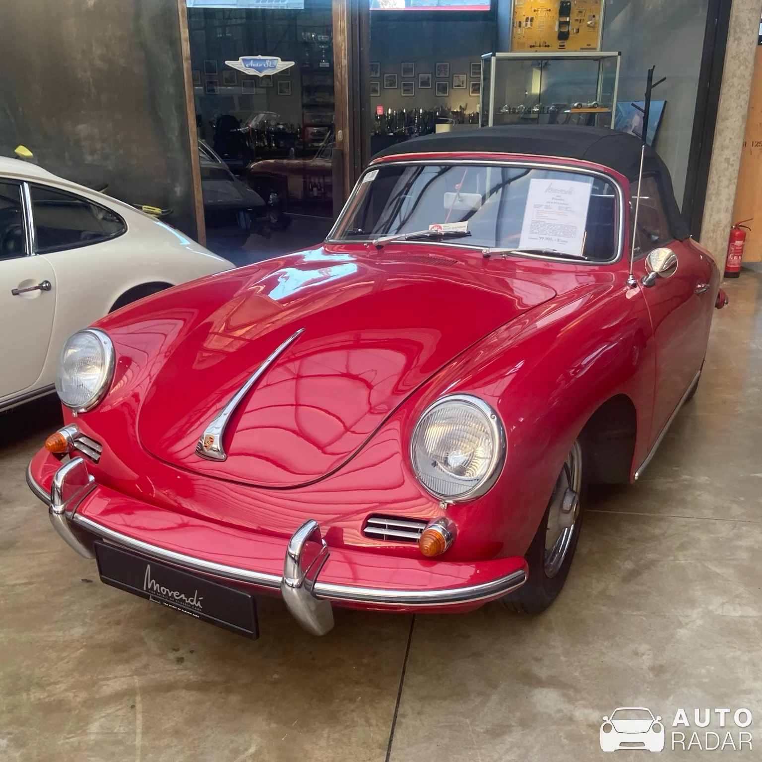 Porsche 356B 1600 Super Roadster spotted in Düsseldorf, Deutschland