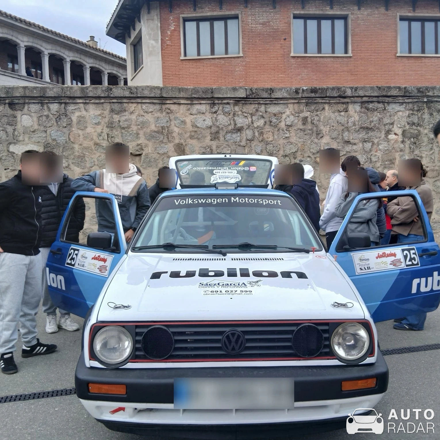 Volkswagen Golf GTI Mk2 spotted in Ávila, España