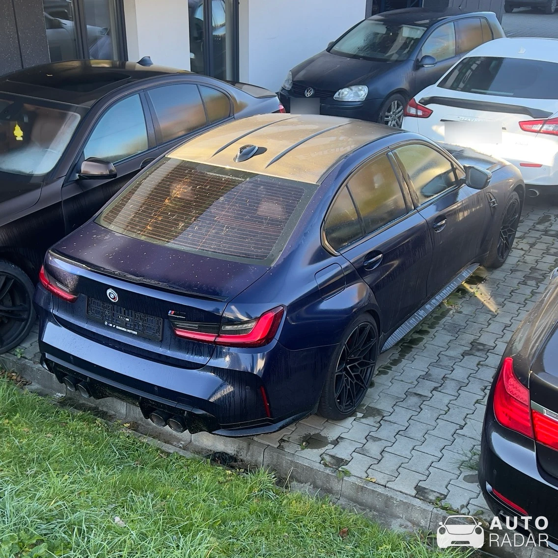 BMW M3 G80 Sedan Competition spotted in Czarna, Polska