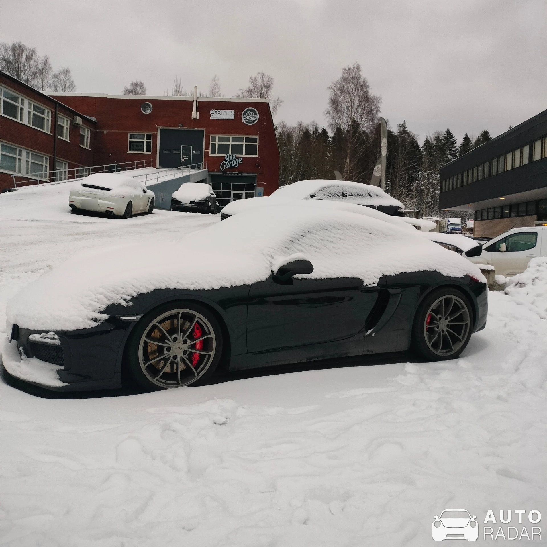 Porsche 997 GT2 spotted in Helsinki, Finland