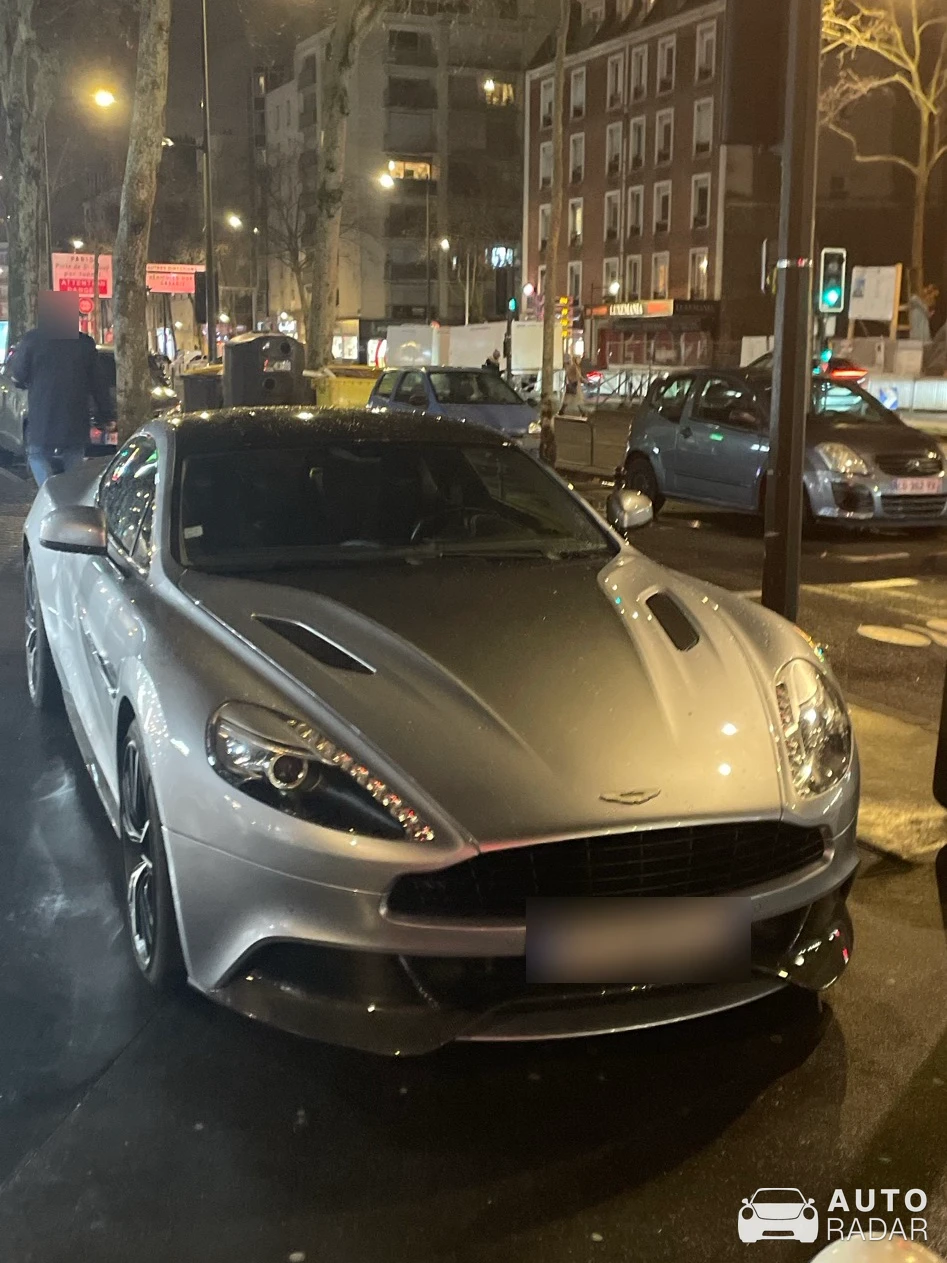 Aston Martin Vanquish spotted in Boulogne-Billancourt, France