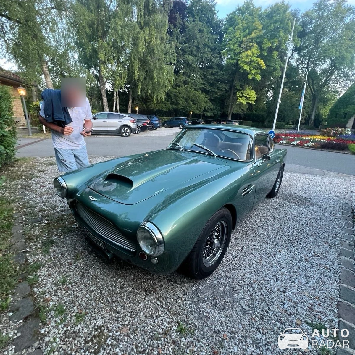 Aston Martin DB4 Superleggera spotted in Senningen, Luxembourg