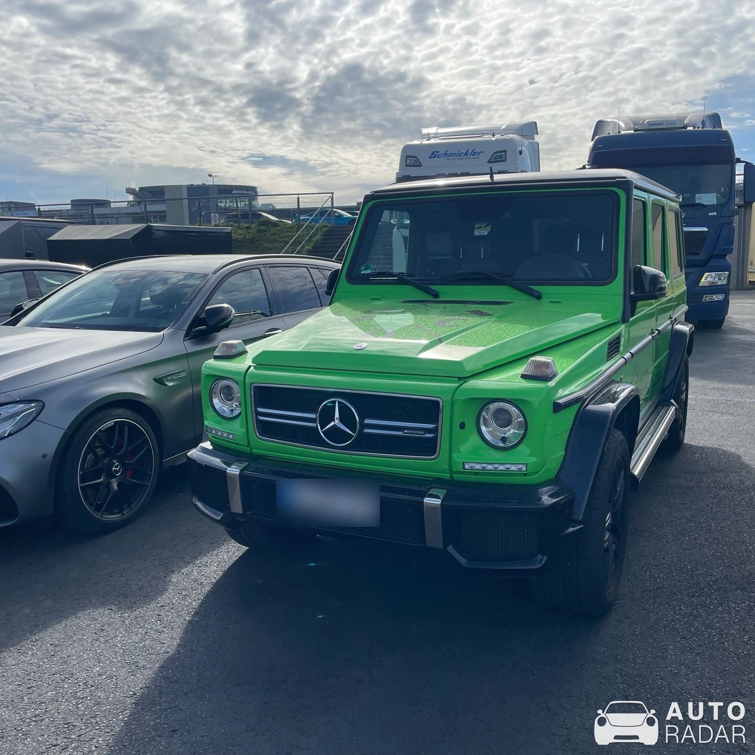 Mercedes-Benz G 63 AMG Crazy Color Edition spotted in Nürburg