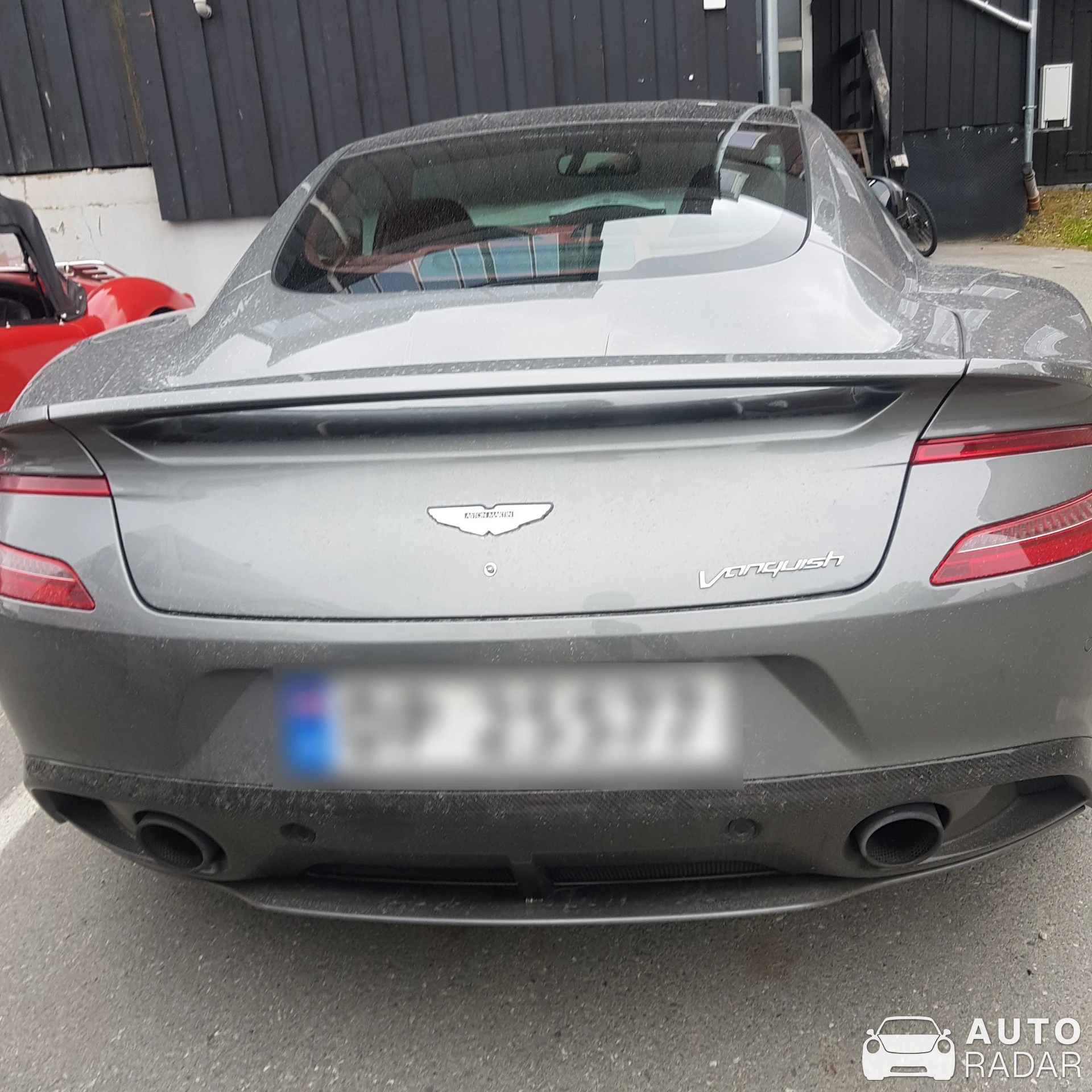 Aston Martin Vanquish spotted in Røros, Norge