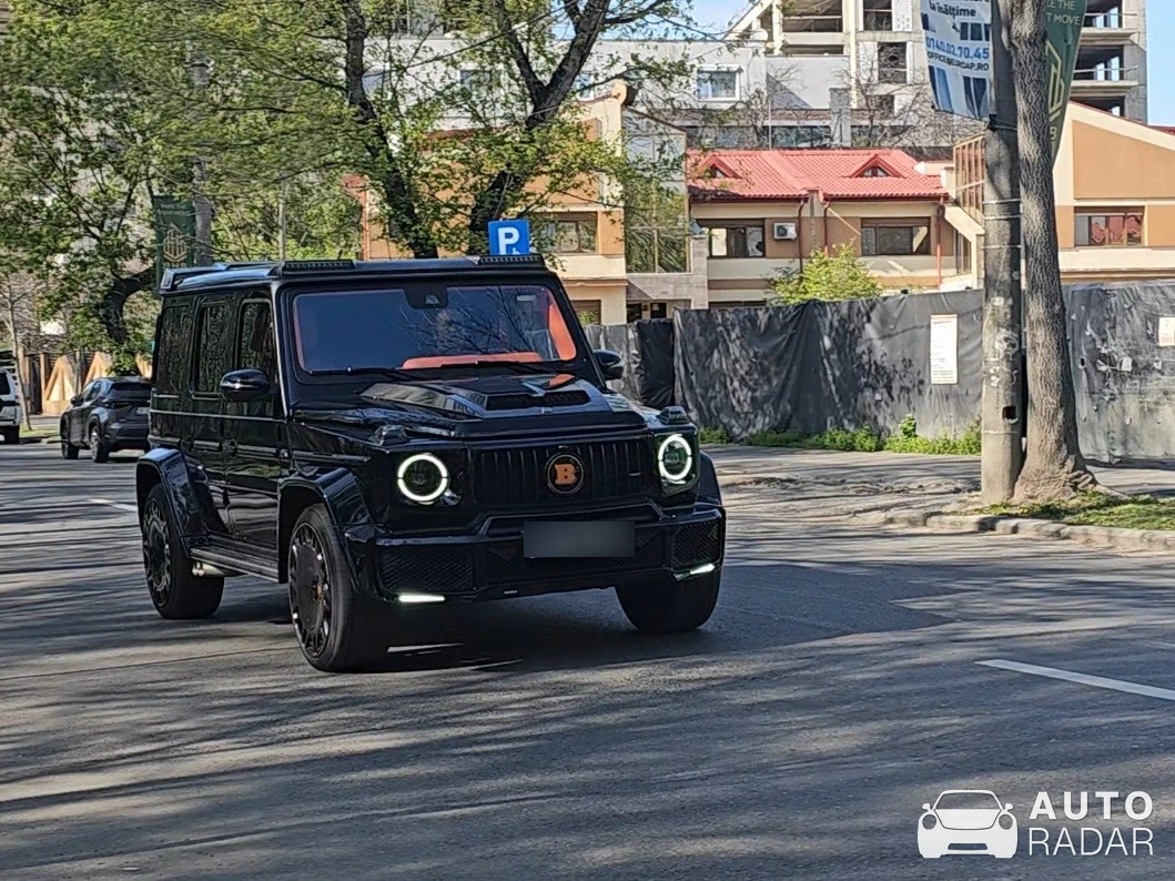 Mercedes-AMG Brabus G B40S-800 Widestar W463 2018 Noctua Edition spotted in București