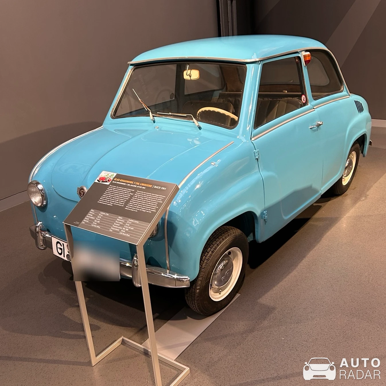 Goggomobil TS300 spotted in Zwickau