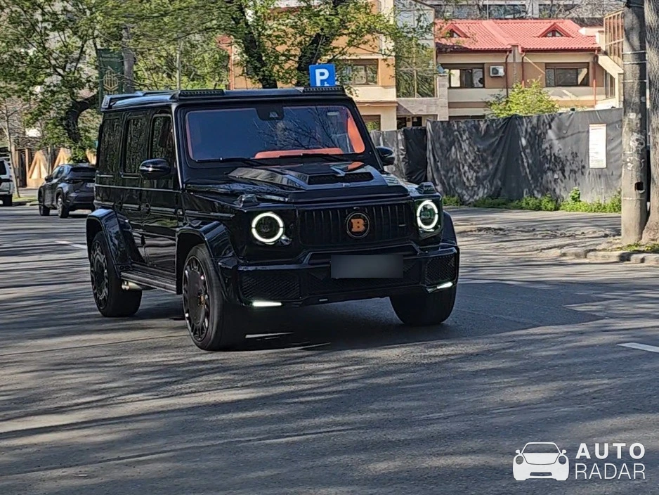 Mercedes-AMG Brabus G B40S-800 Widestar W463 2018 Noctua Edition spotted in București