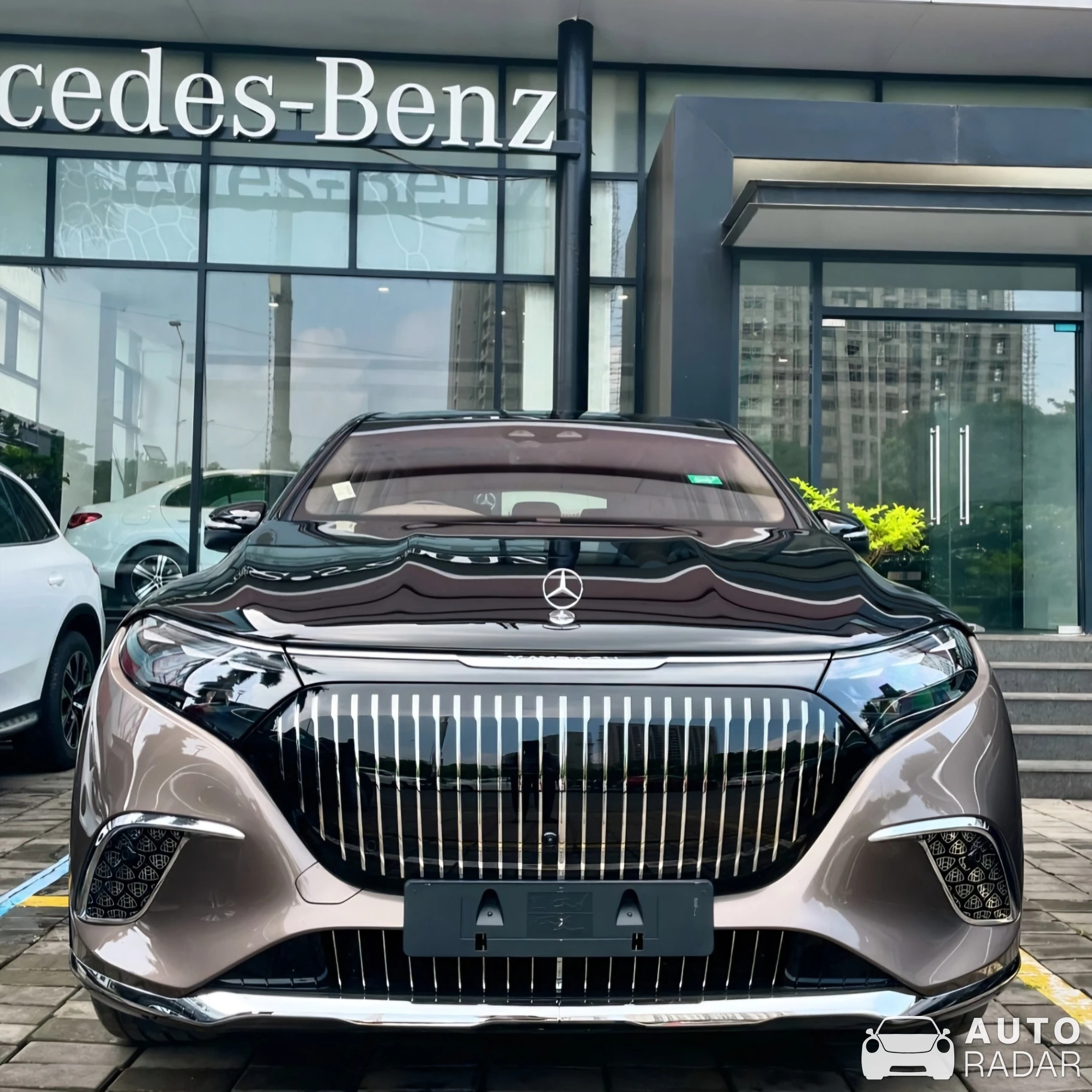 Mercedes-Maybach EQS SUV spotted in Surat