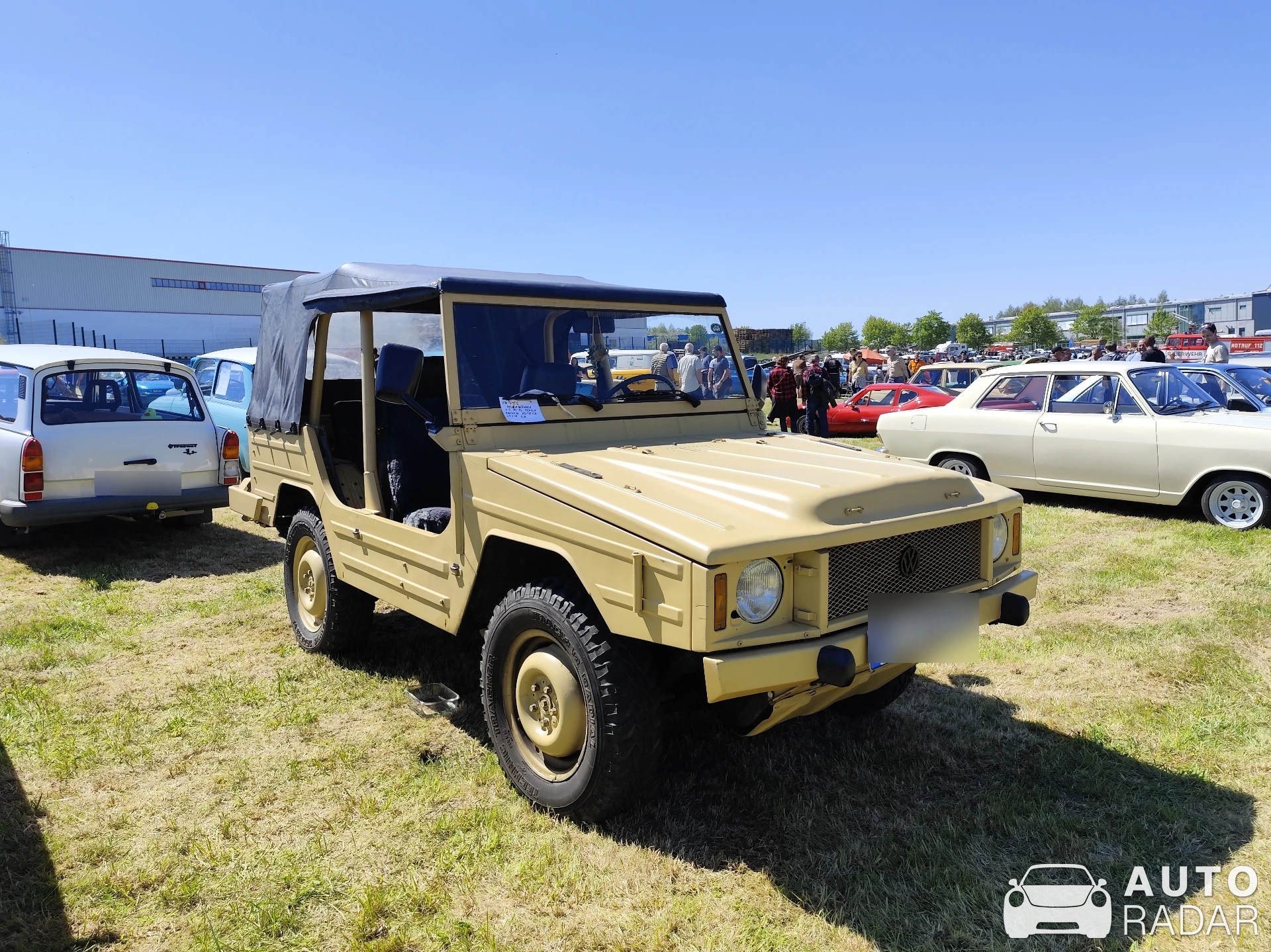 Volkswagen Iltis spotted in Hartmannsdorf