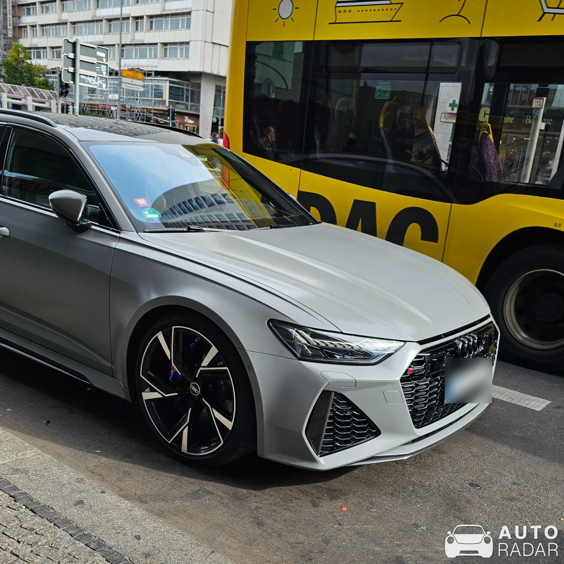 Audi RS6 Avant C8 spotted in Berlin, Germany