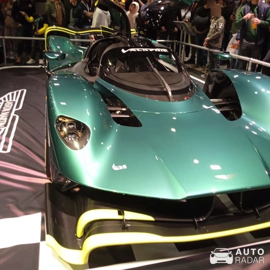 Aston Martin Valkyrie AMR PRO spotted in Lillestrøm, Norway