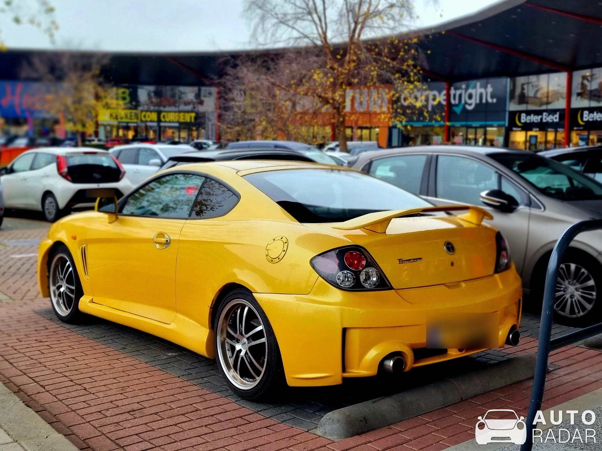 Hyundai Tuscani spotted in Cruquius, Netherlands