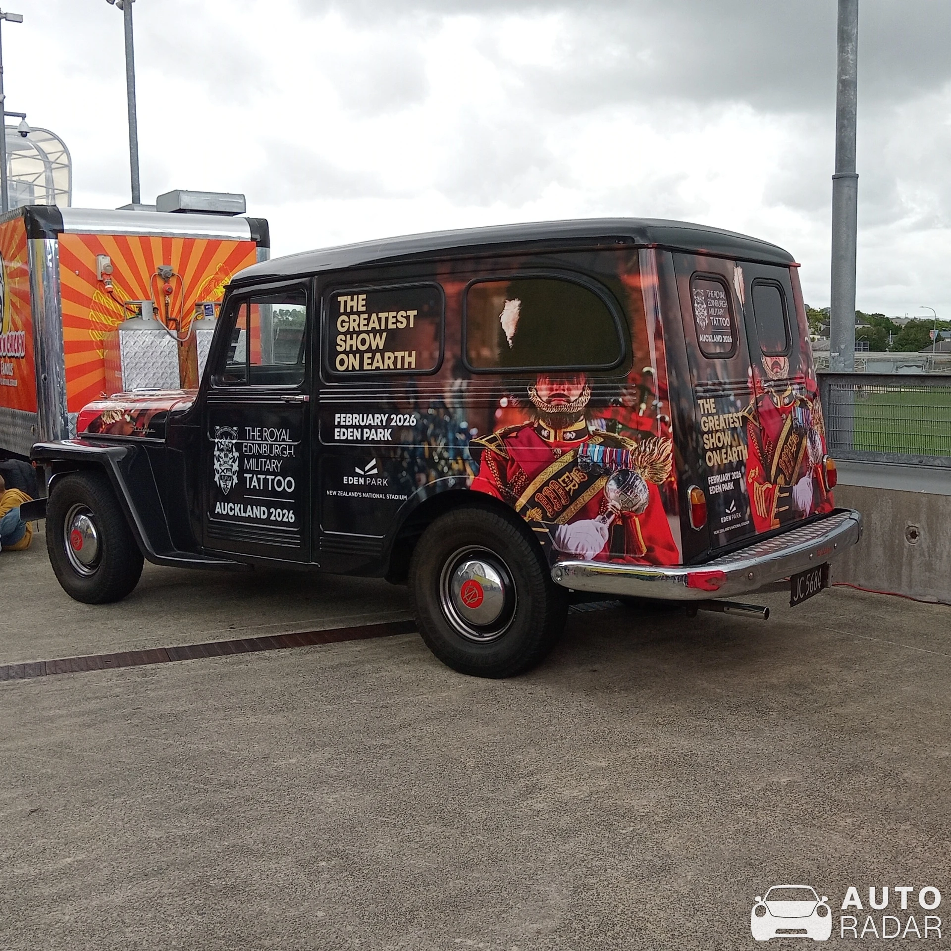 Jeep Willys Station Wagon spotted in Auckland