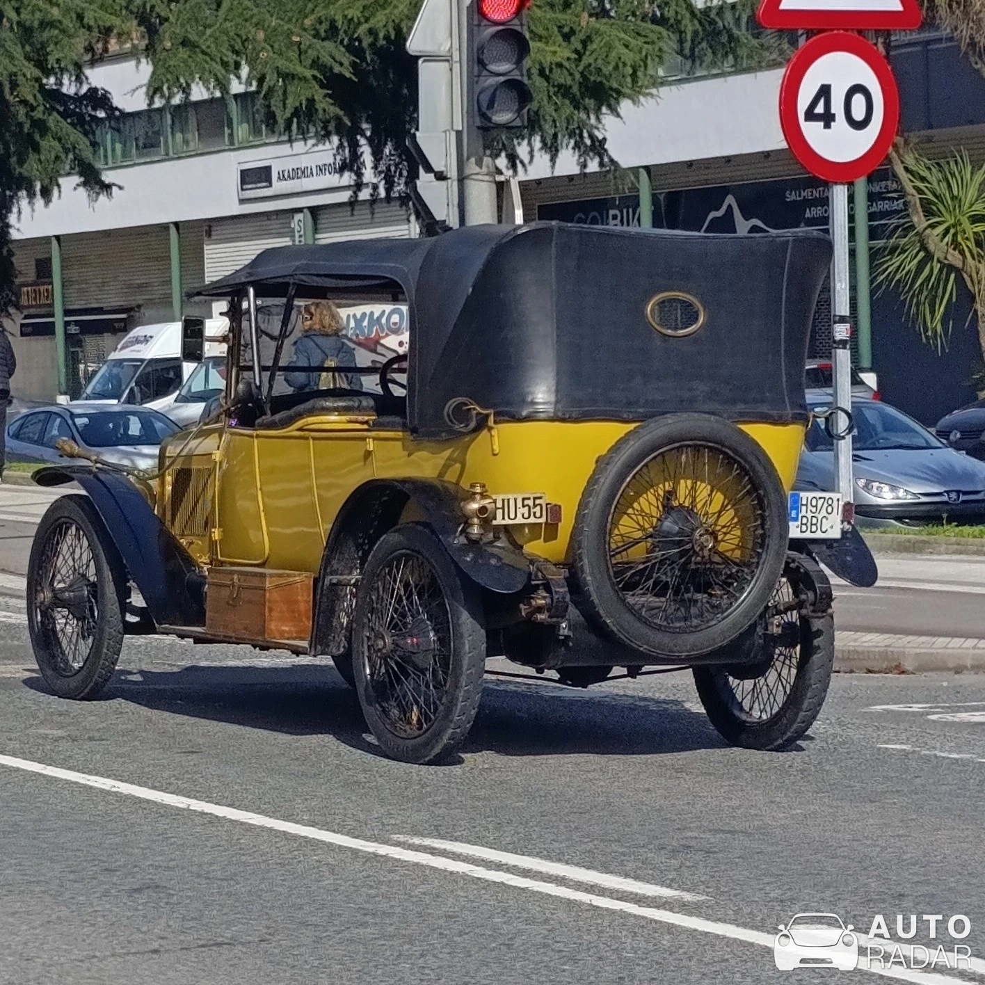 Ford Model T spotted in Carcassonne