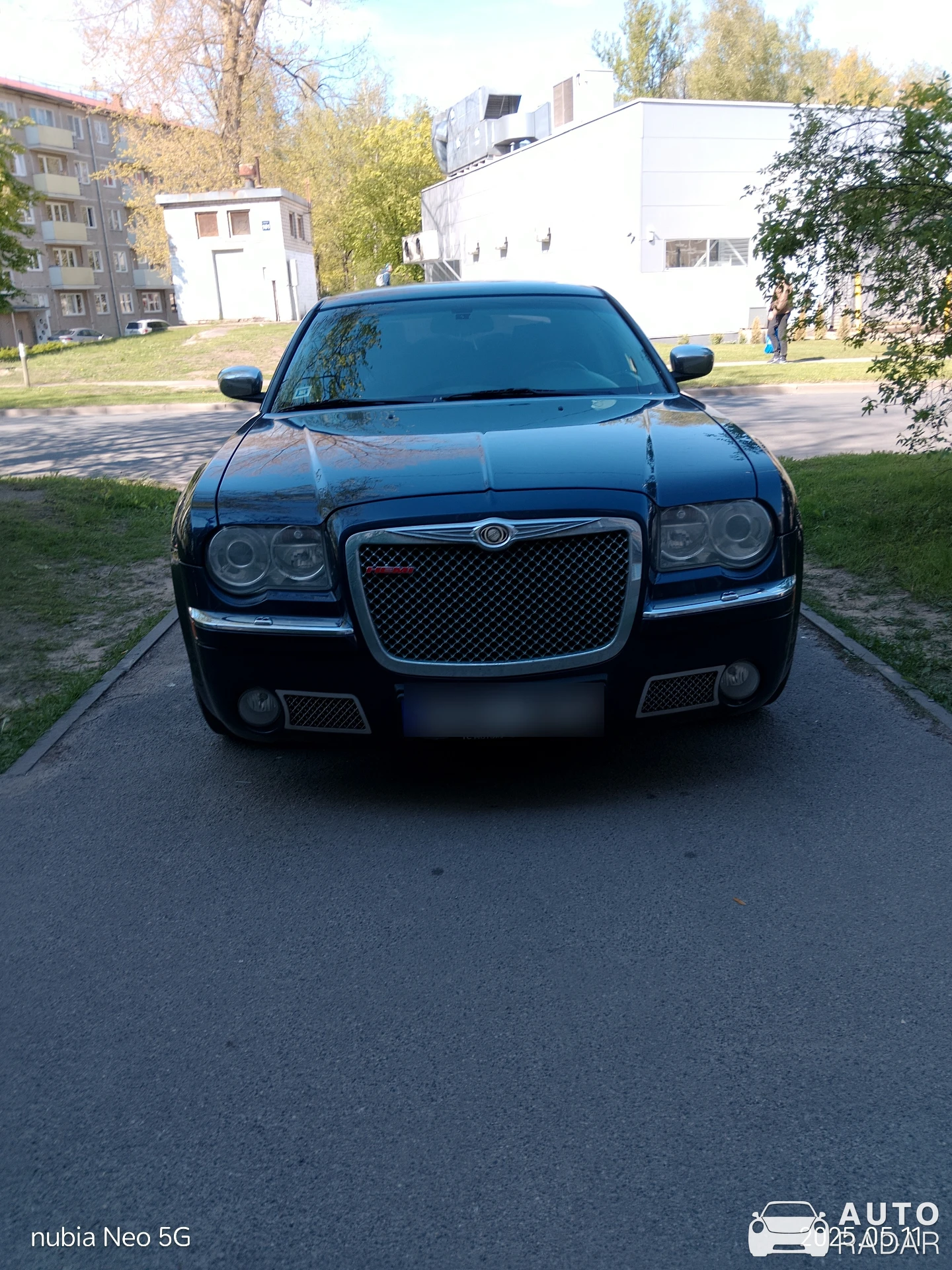 Chrysler 300C CRD SRT spotted in Rīga