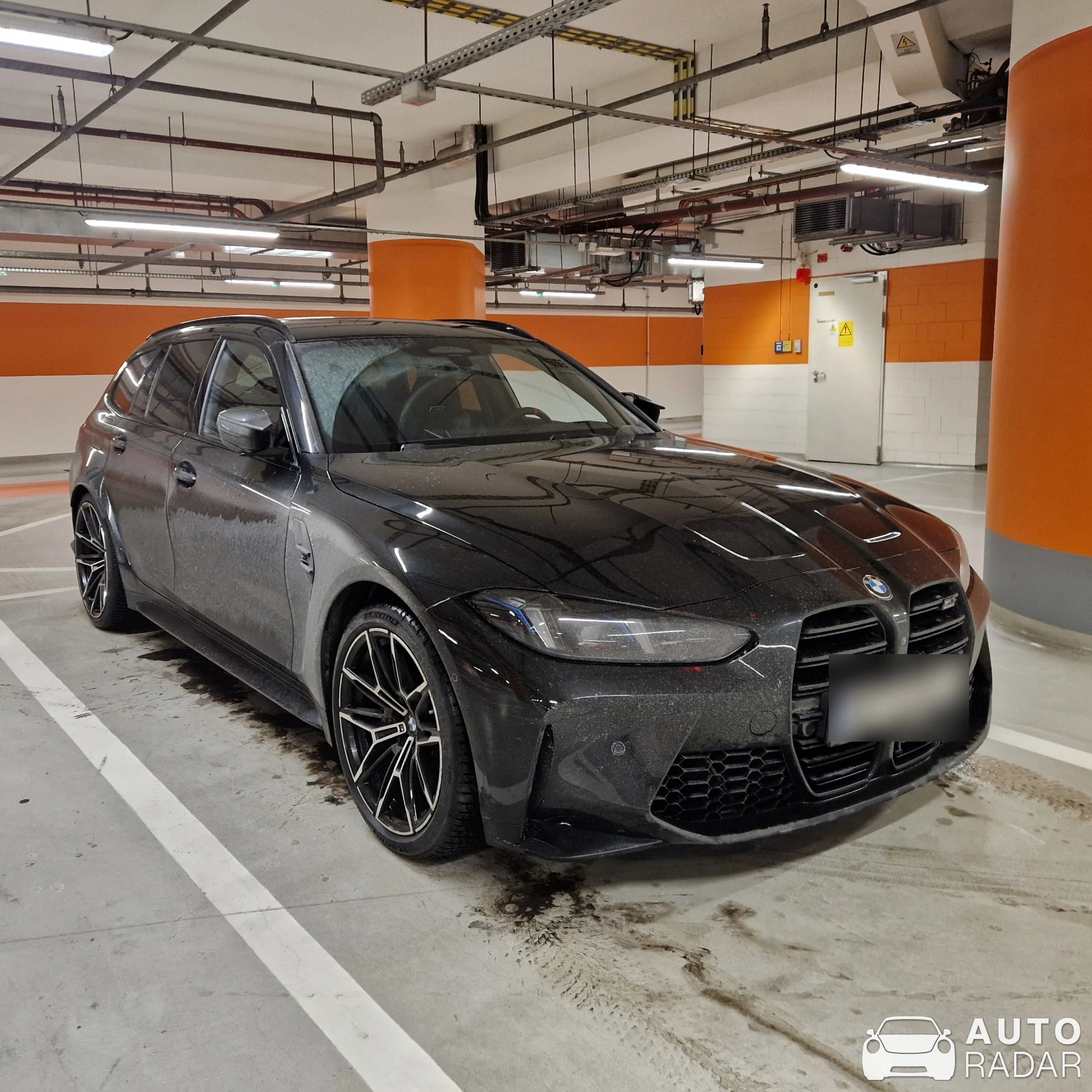 BMW M3 G81 Touring Competition spotted in Warszawa, Poland