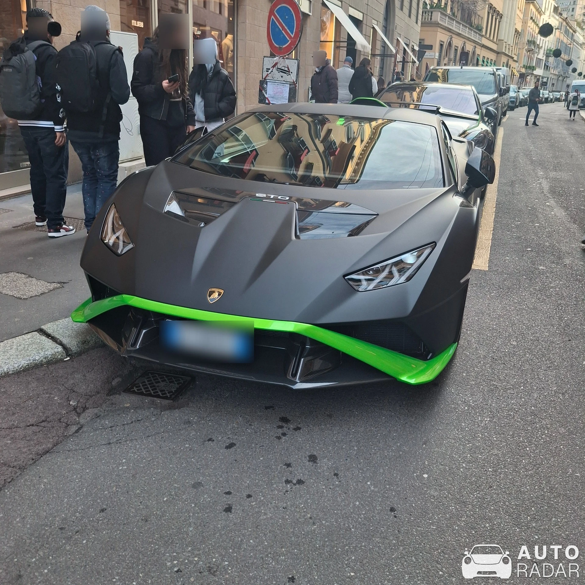 Lamborghini Huracán LP640-2 STO spotted in Milano, Italy